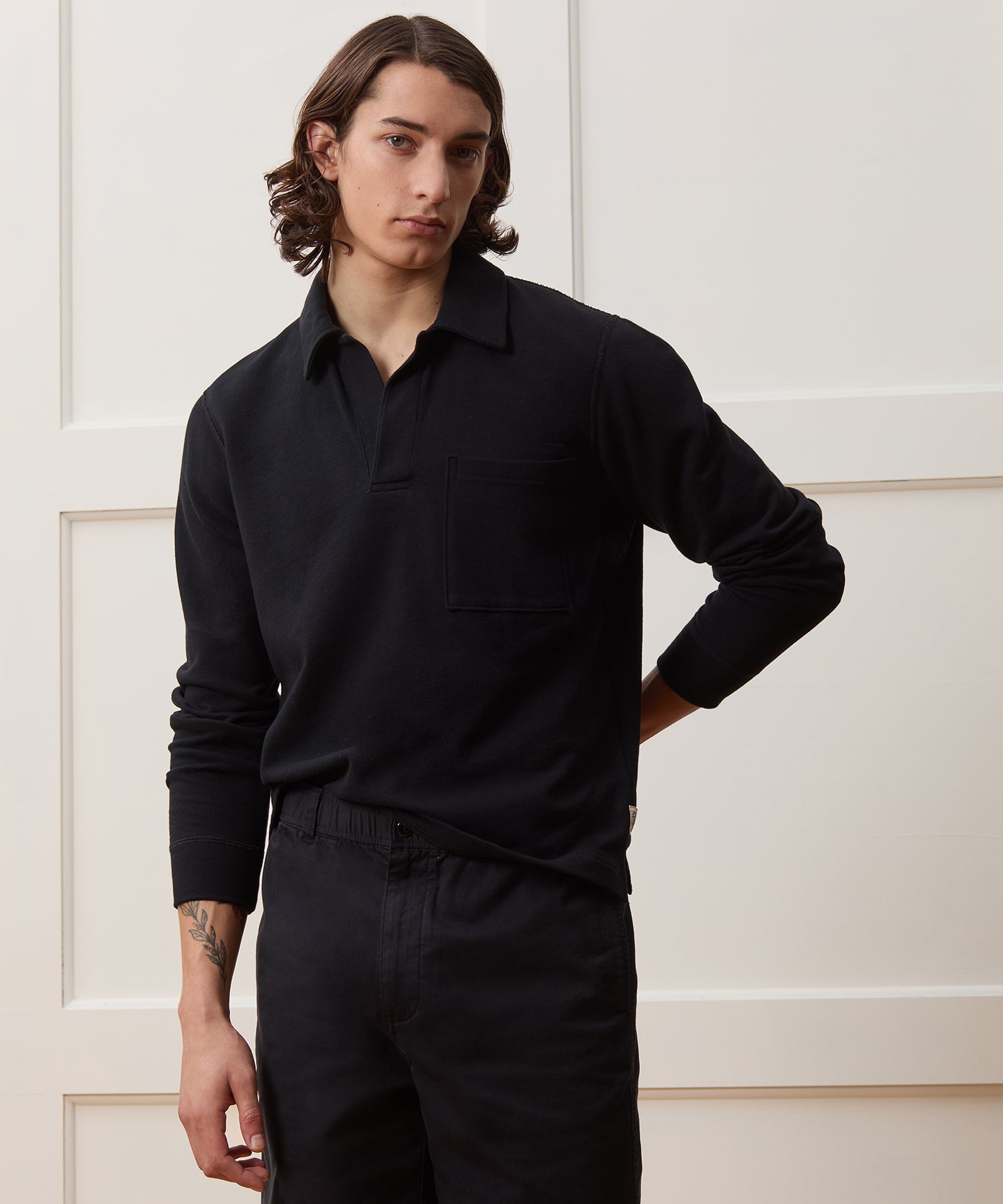 Relaxed Lightweight Terry Cloth Montauk Polo