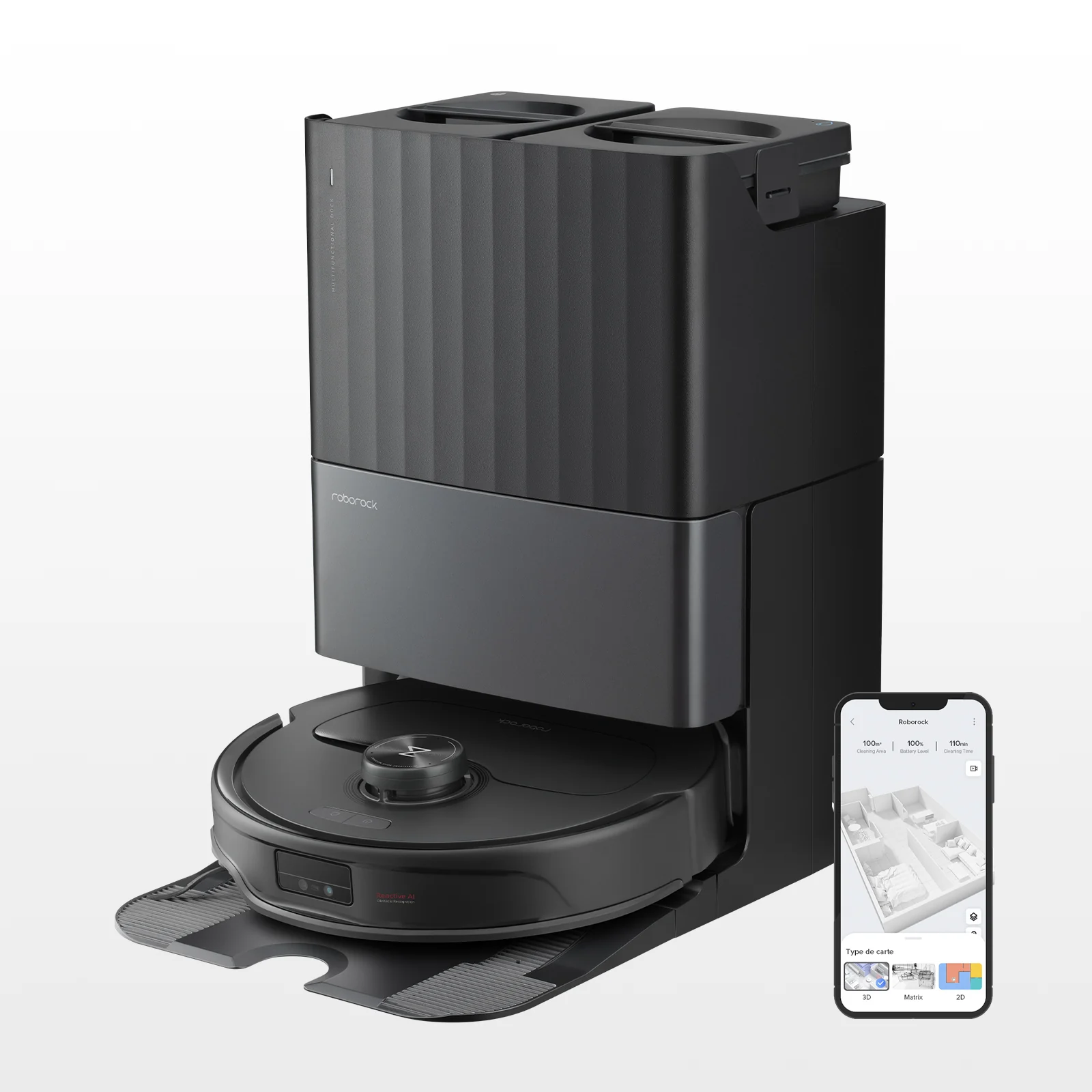 Roborock Qrevo Master Noir-Échanger avec