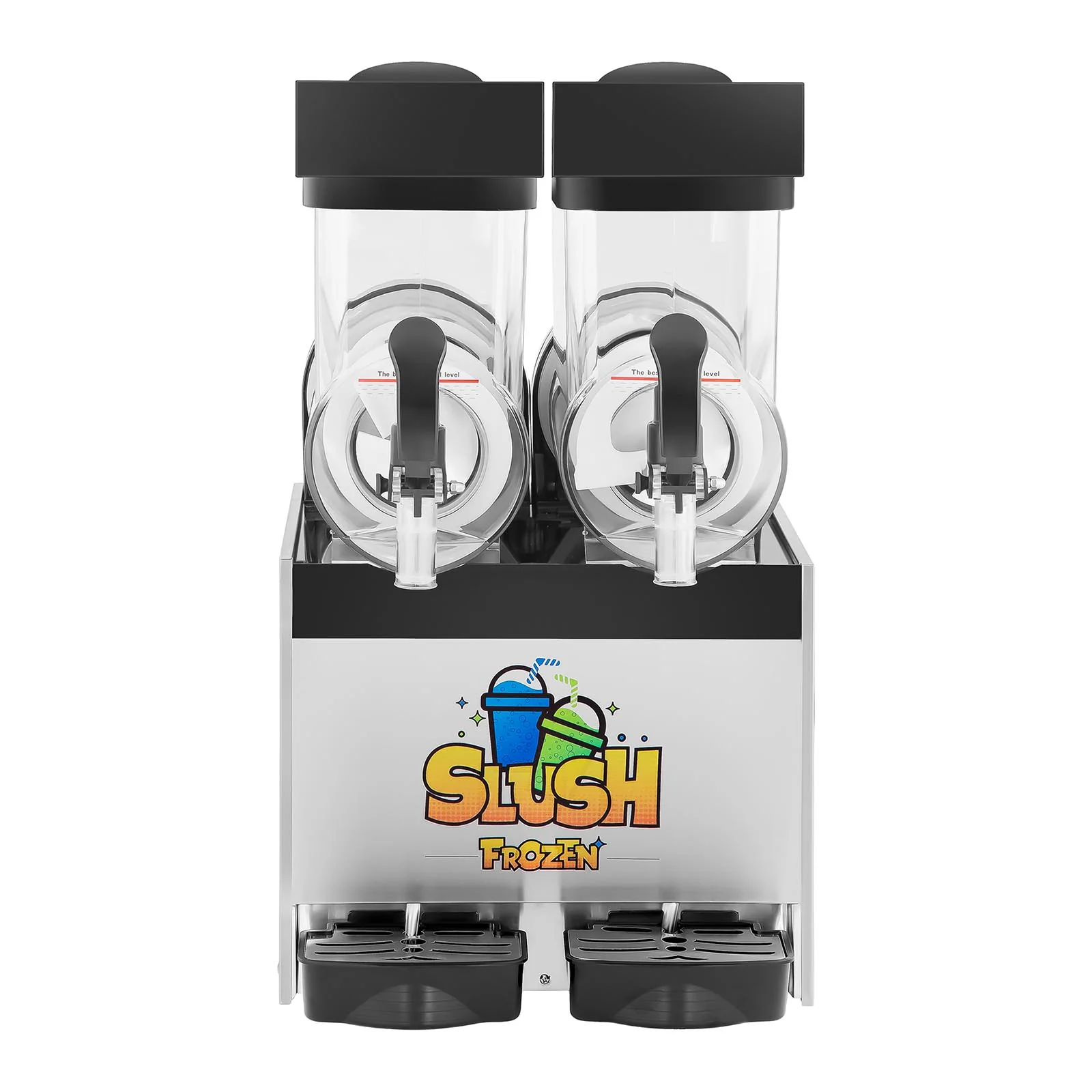 Machine à granitas 2 x 15 litres puissance moteur 600 watts 14_0002303