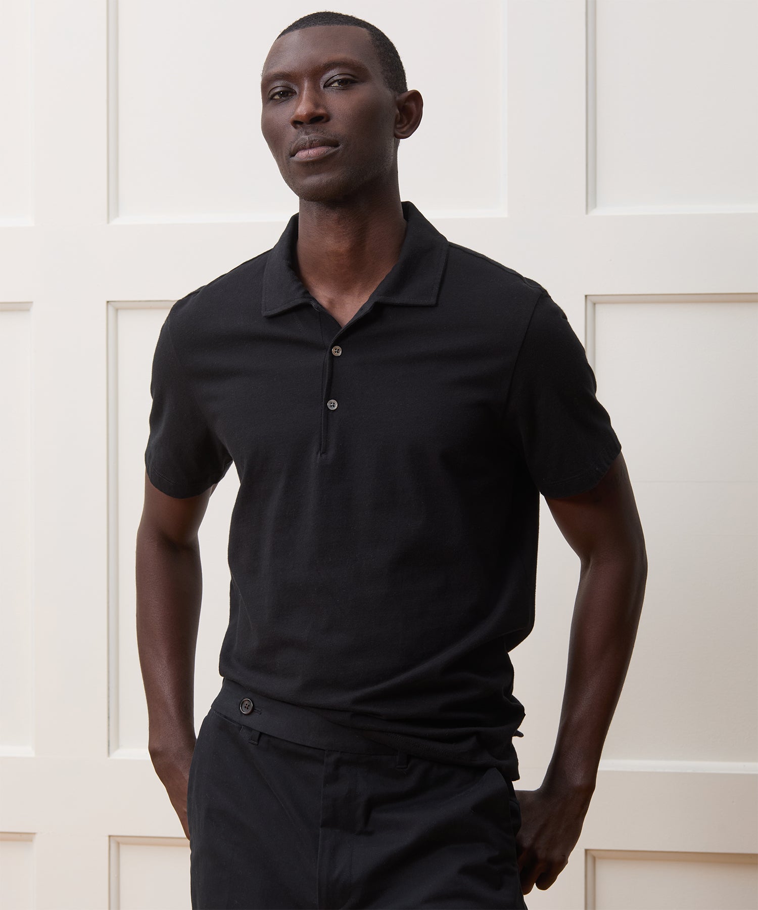 Made In L.A. Jersey Polo