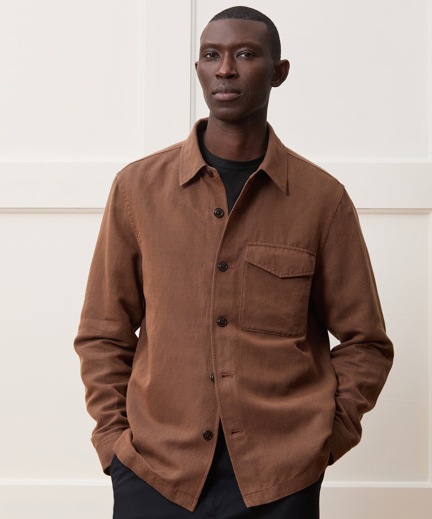 Hemp-Cotton Overshirt