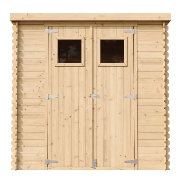Abri de jardin en bois L204 x l142 x H200 cm / 2,22 m