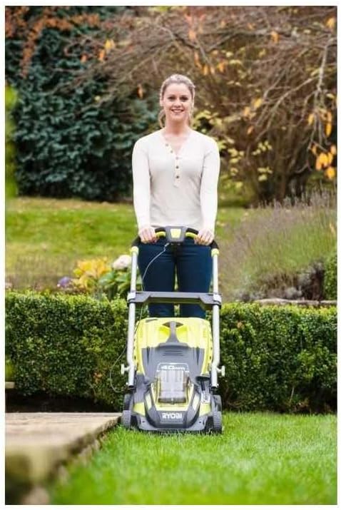 Tondeuse RYOBI 36V MaxPower - Coupe 40cm - 1 Batterie 6,0Ah - 1 Chargeur - RLM36X41H60PG