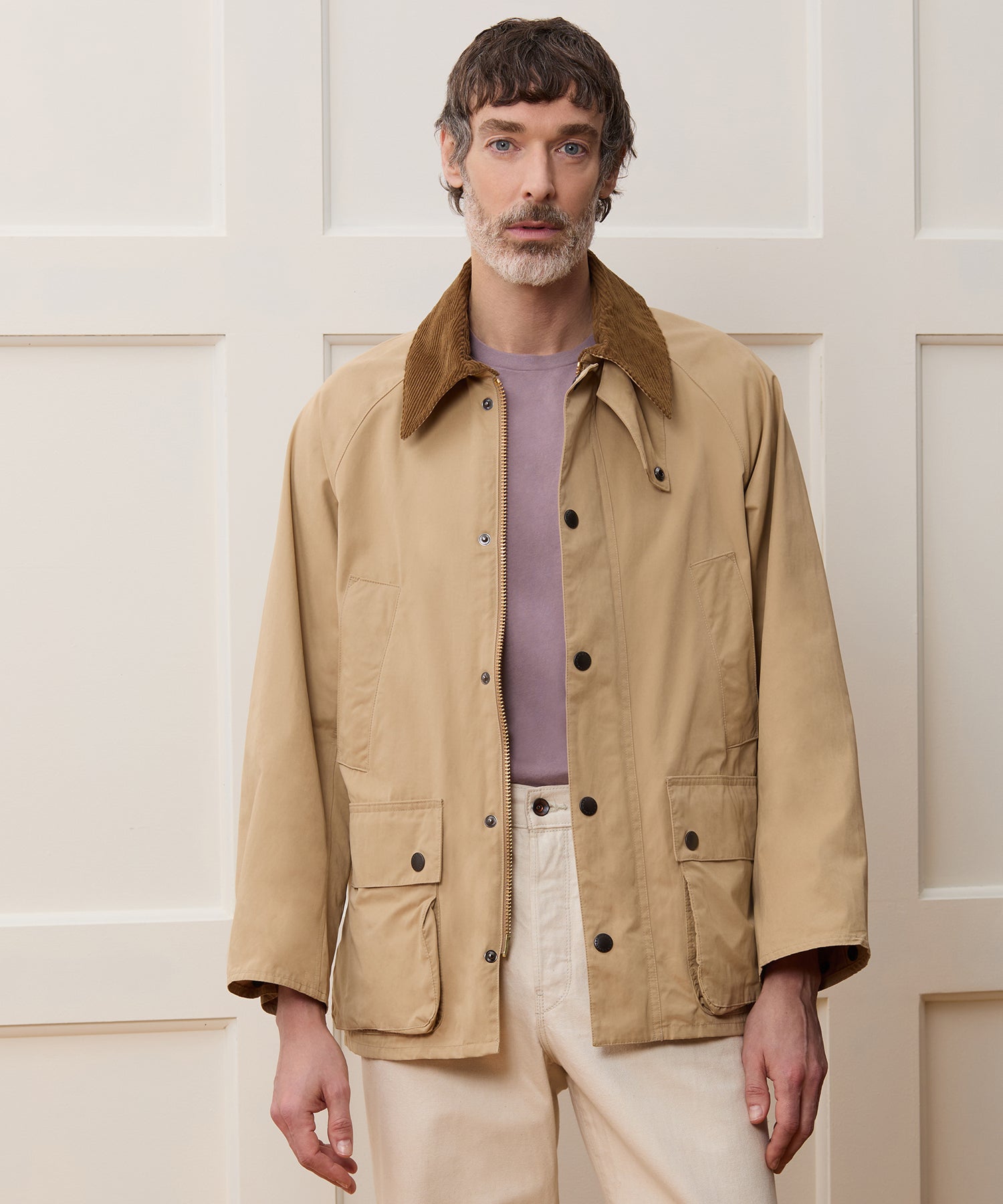 Barbour OS Peached Bedale Jacket