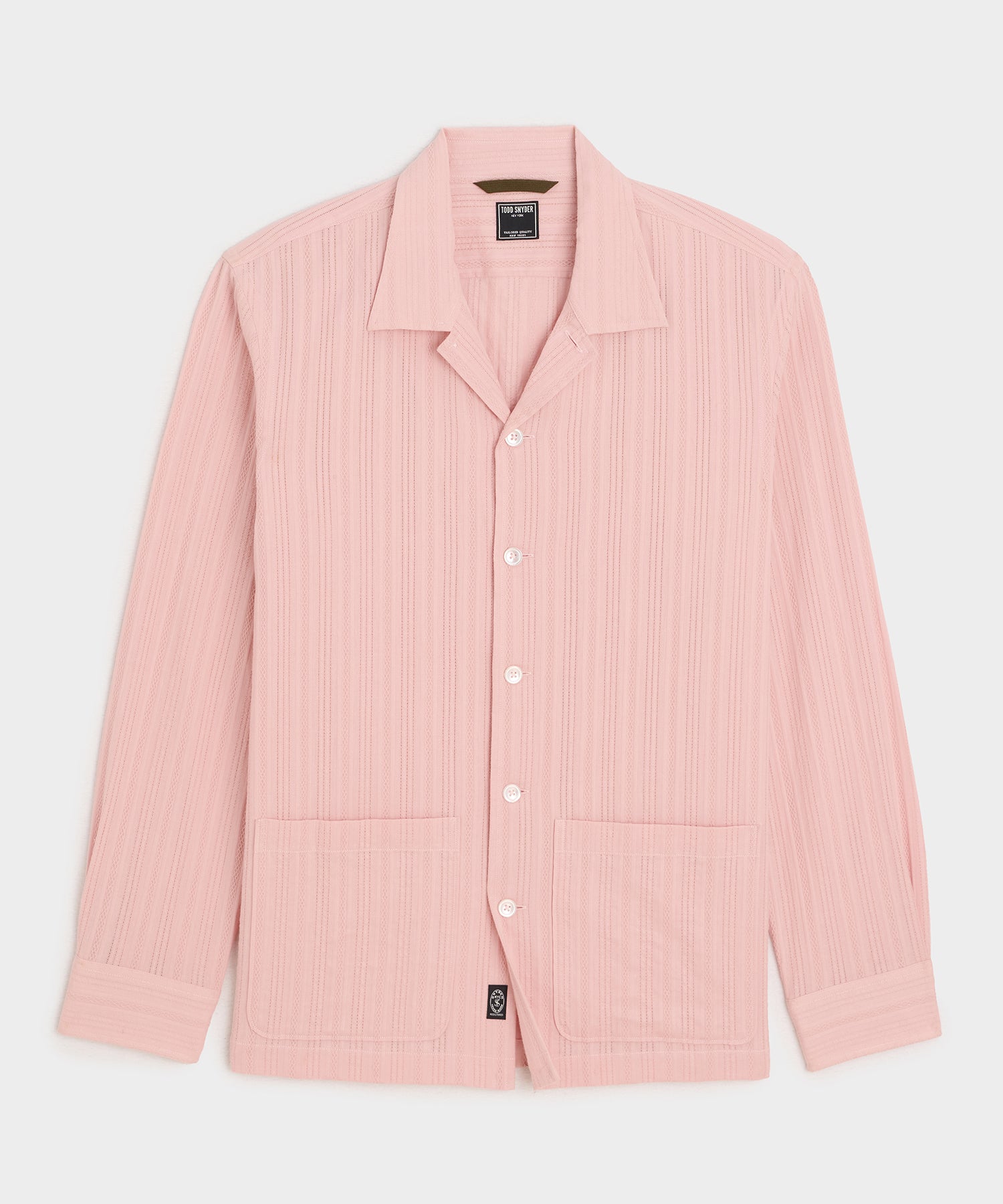 Cotton Jacquard Overshirt