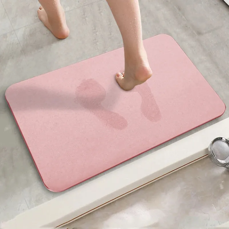 Tapis De Bain Écologique En Terre De Diatomée