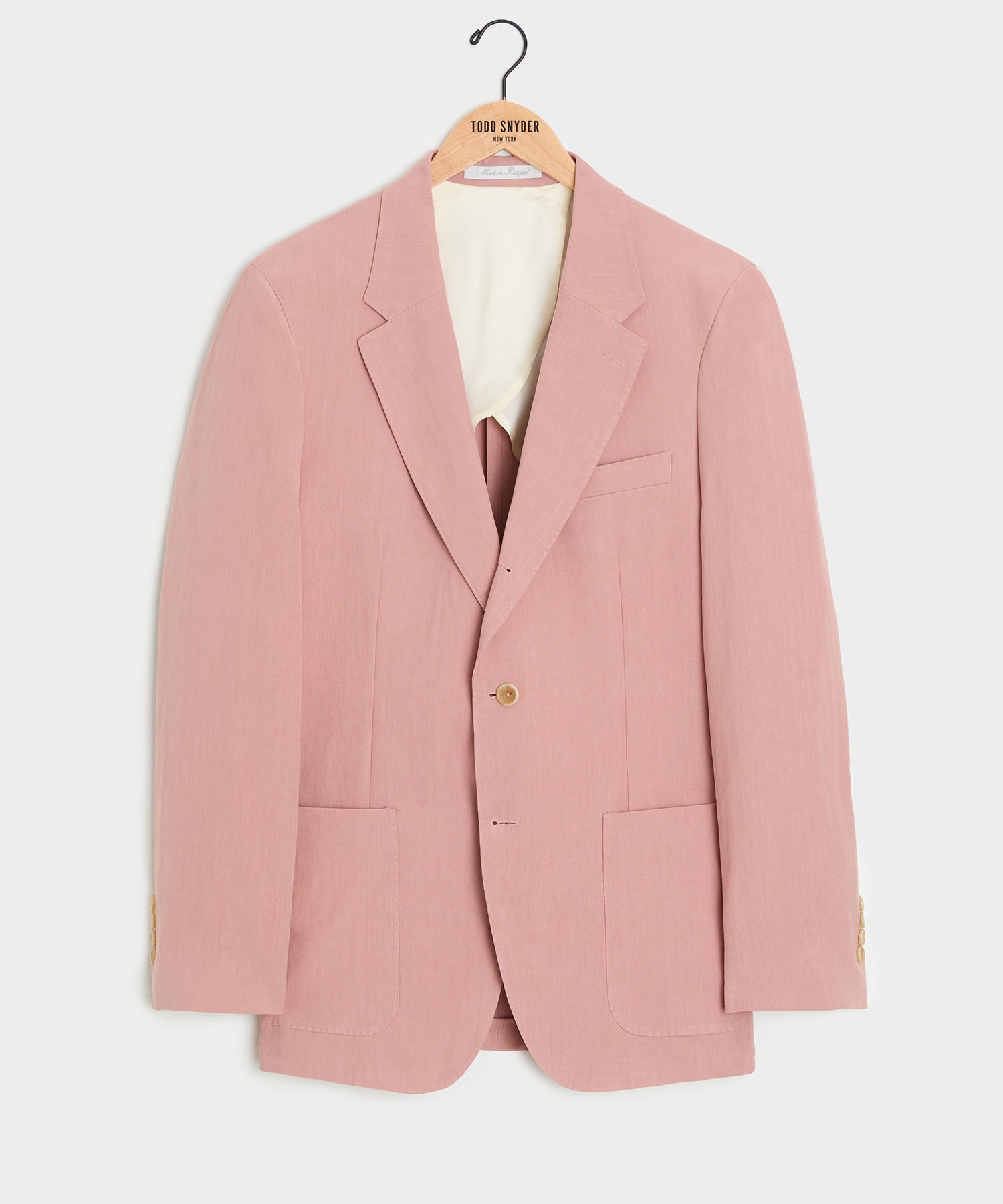 Italian Sueded Linen Madison Jacket