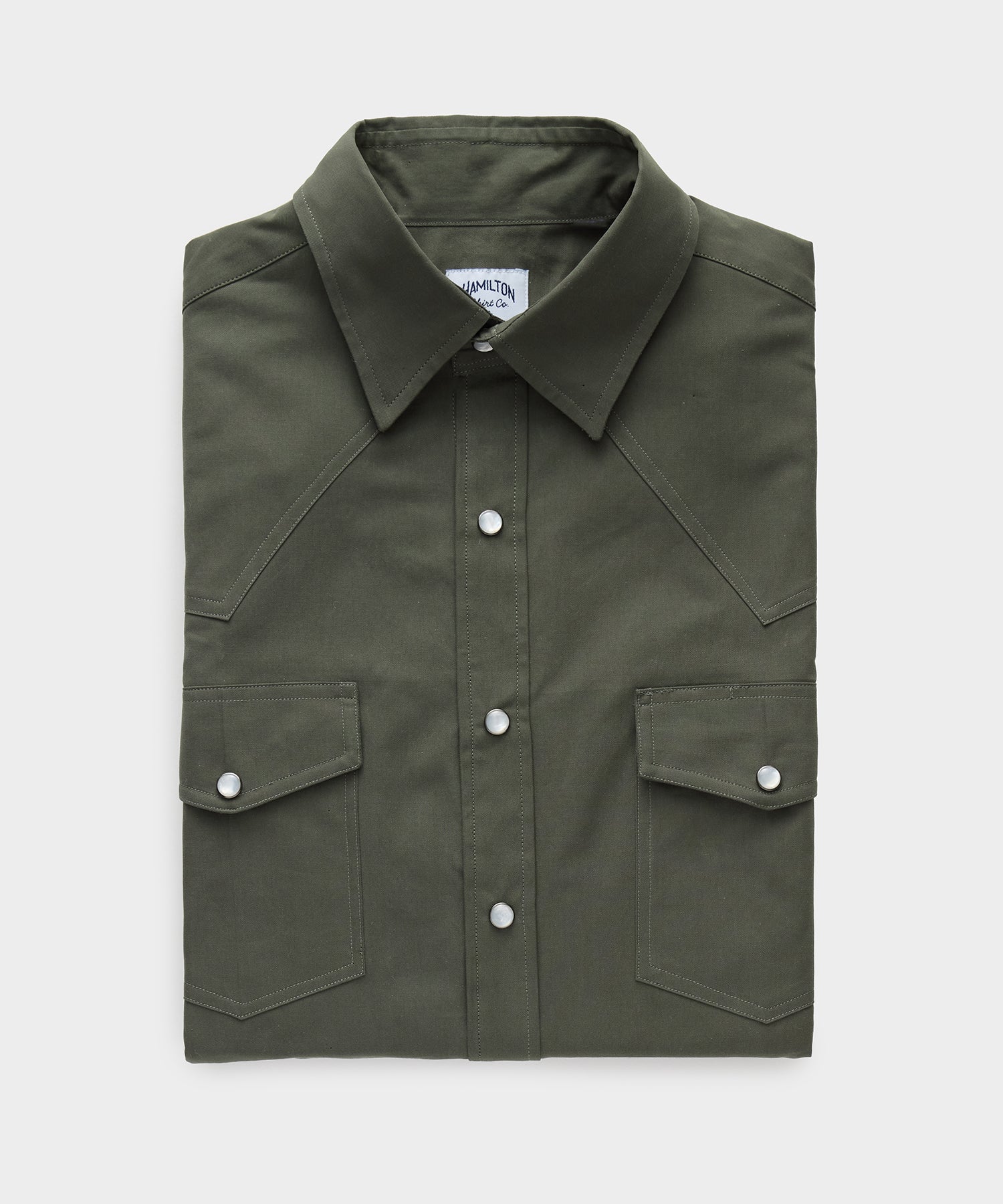 Hamilton + Todd Snyder Twill Western Shirt