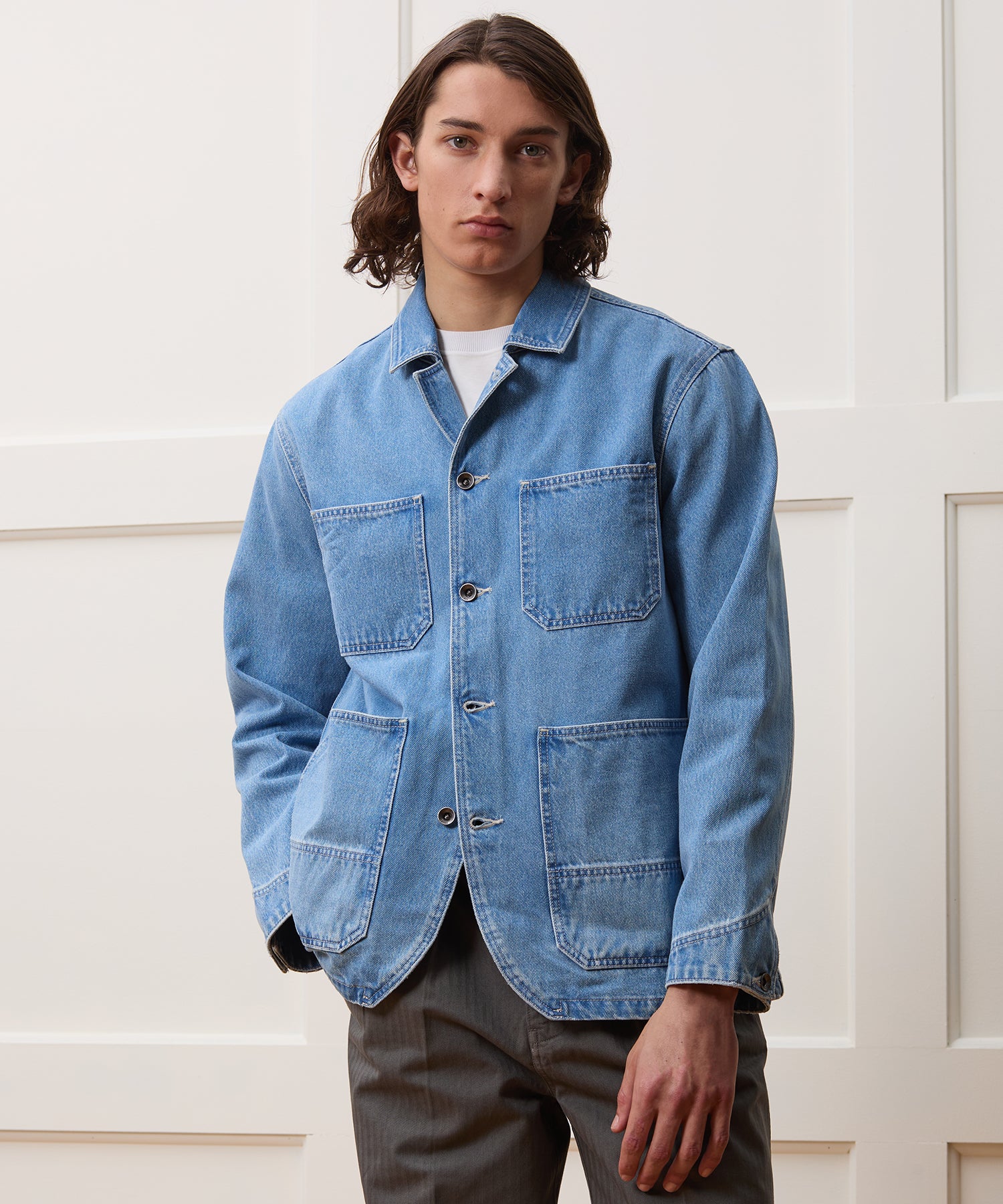 Denim Engineer Coat