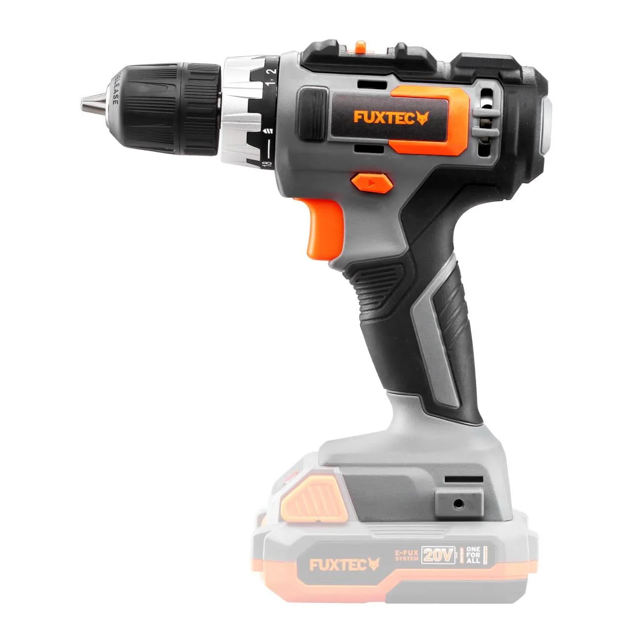 FUXTEC - Kit PowerTool 20V sans fil avec visseuse sans fil et marteau perforateur