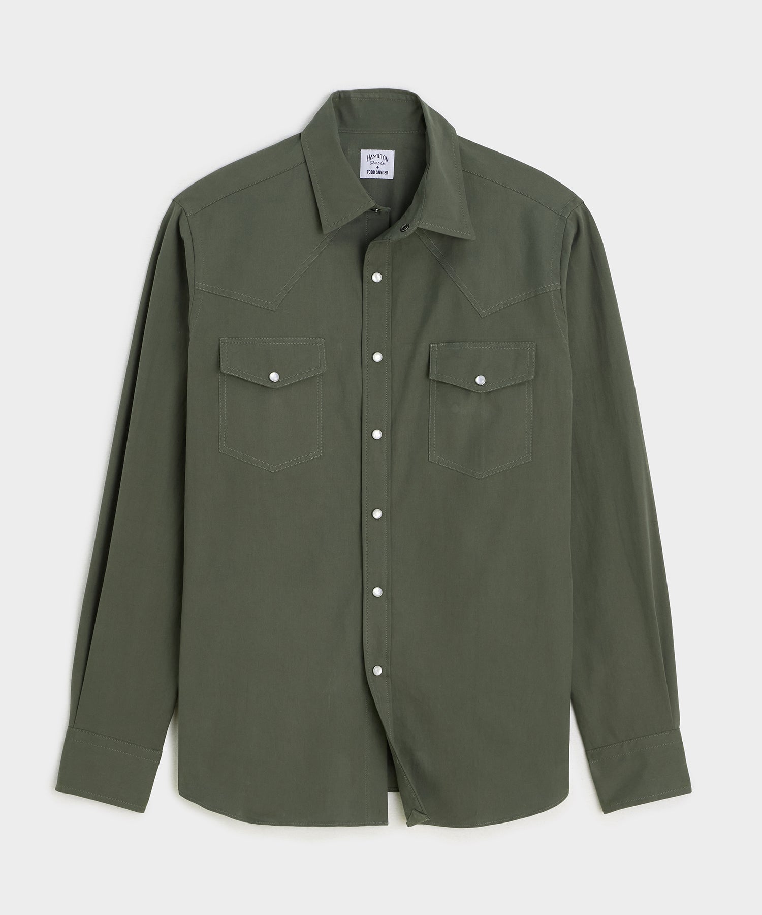 Hamilton + Todd Snyder Twill Western Shirt