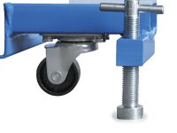 Sollevatore idraulico per moto Fervi S008/M con pompa a pedale,2500mm