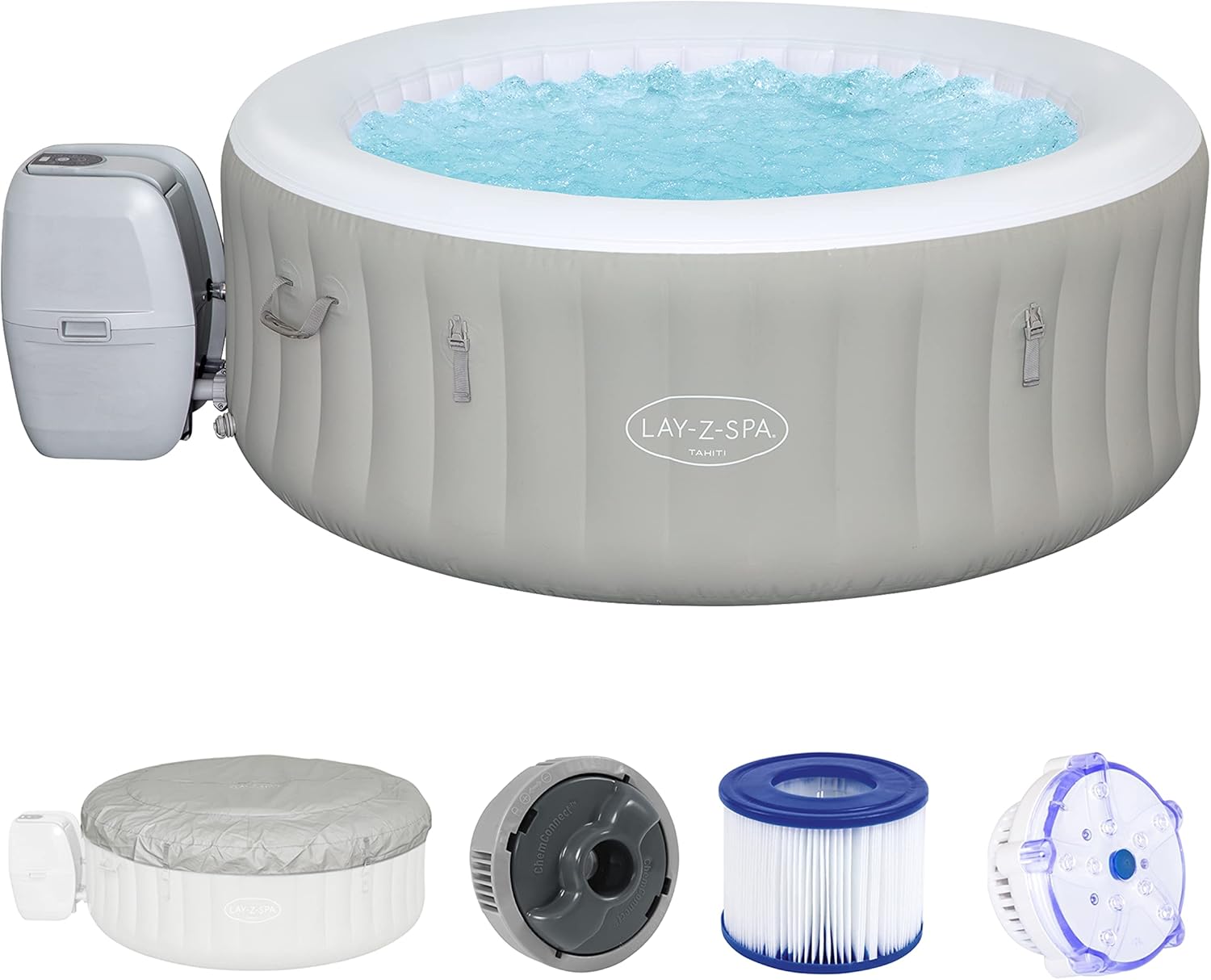 Spa gonflable rond BESTWAY Lay-Z-Spa® Miami Airjet™ 2 - 4 personnes
