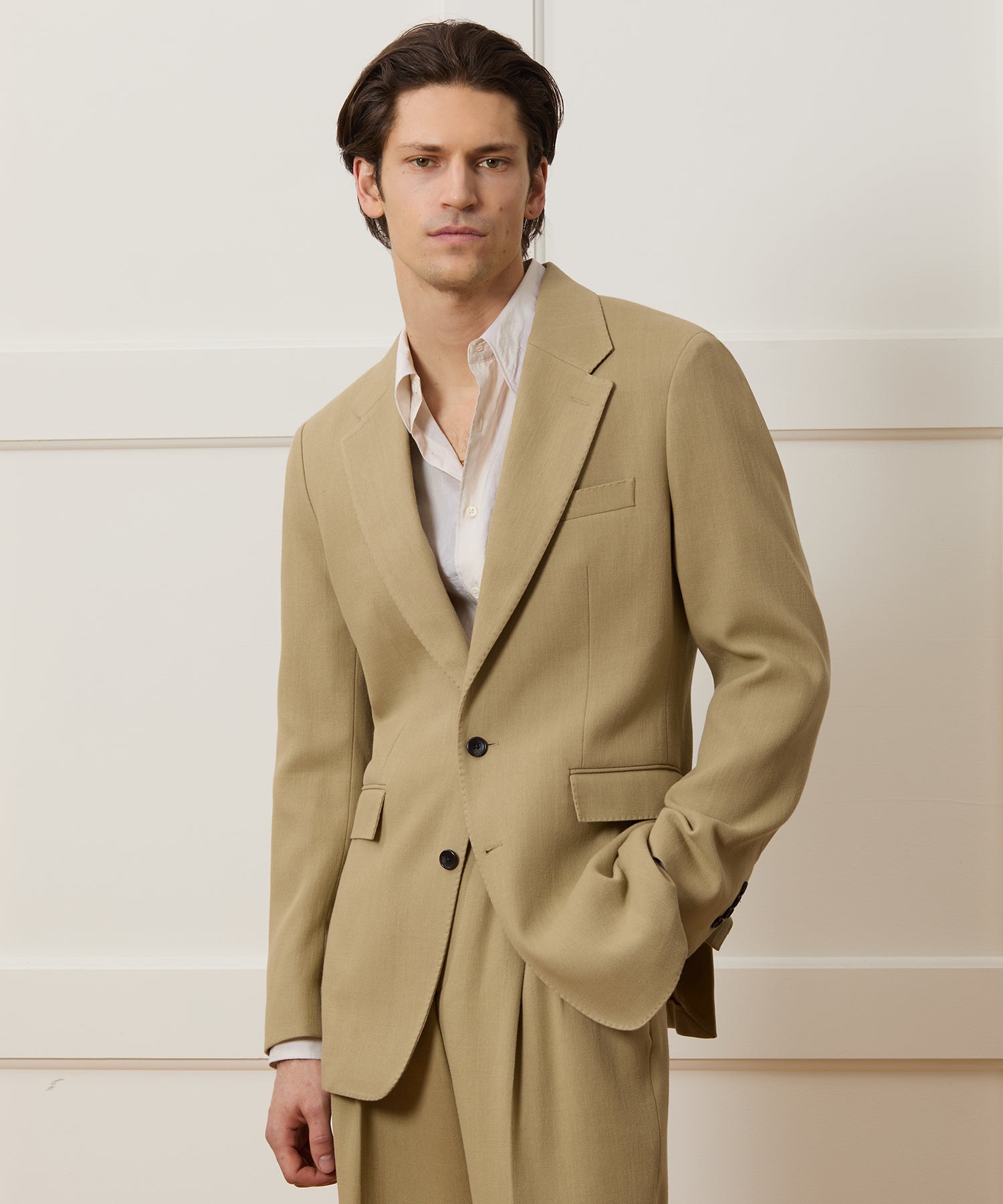 Italian Cotton Crepe Wythe Jacket