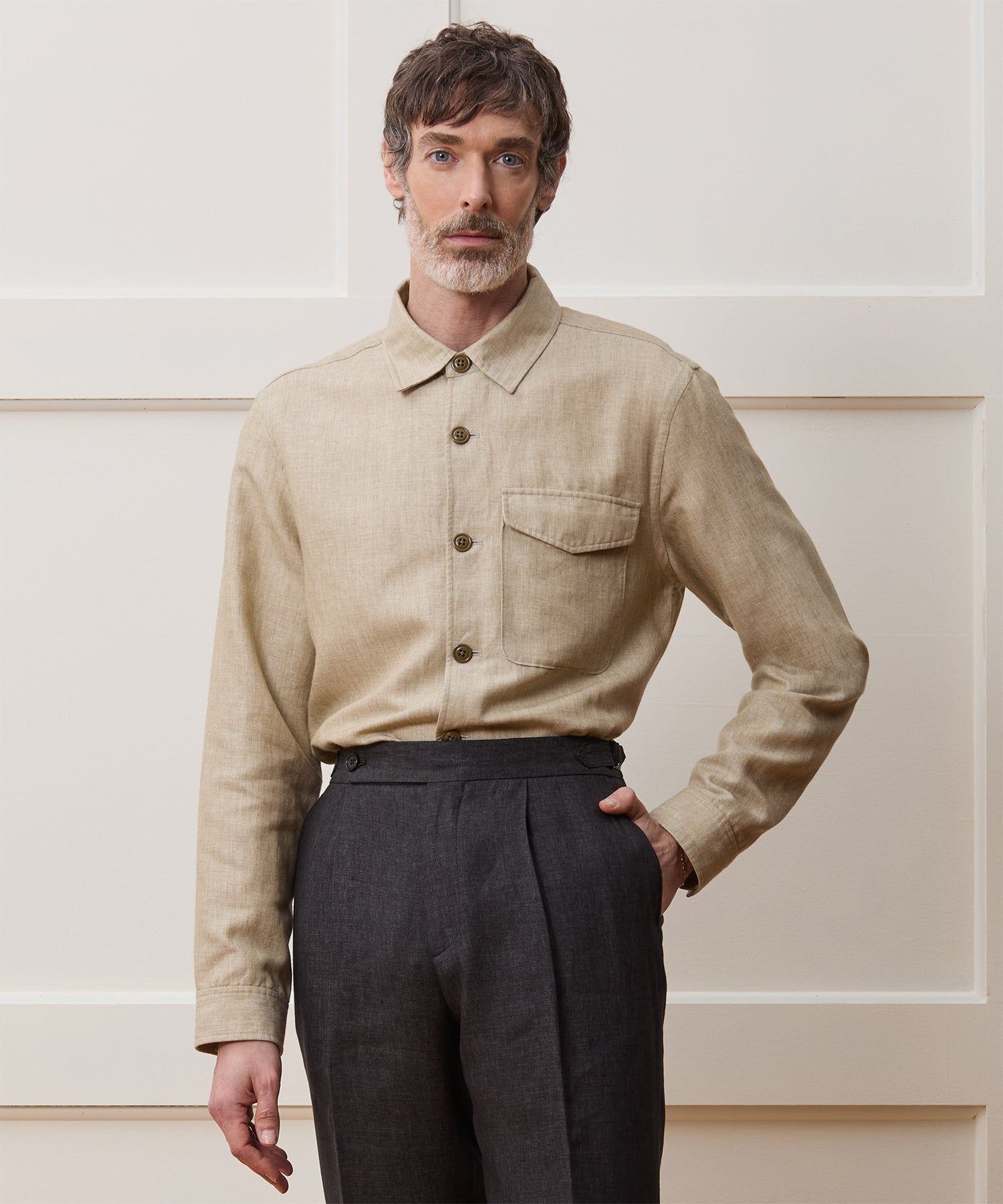 Hemp-Cotton Overshirt