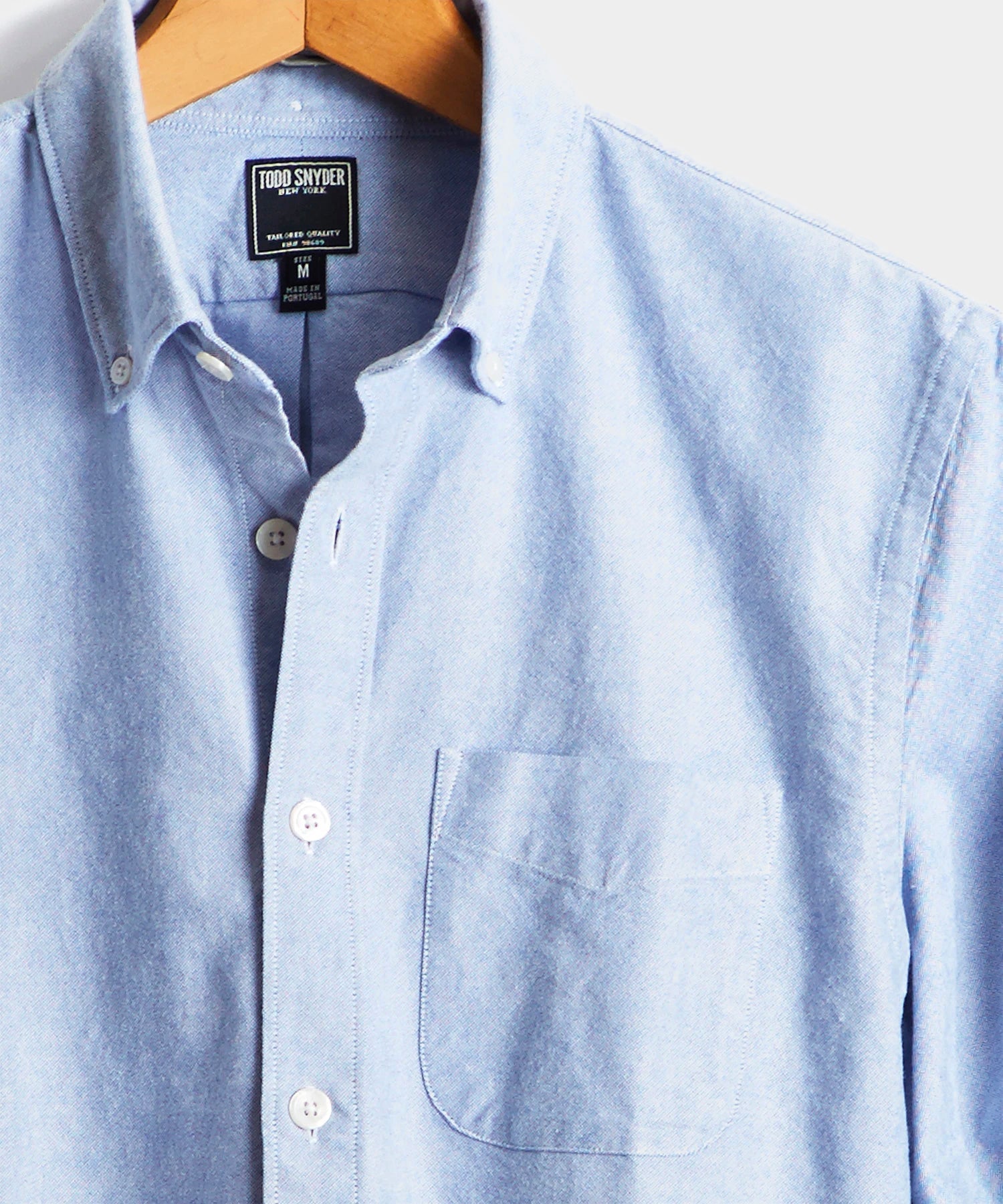 Japanese Selvedge Oxford Button-Down Collar Shirt
