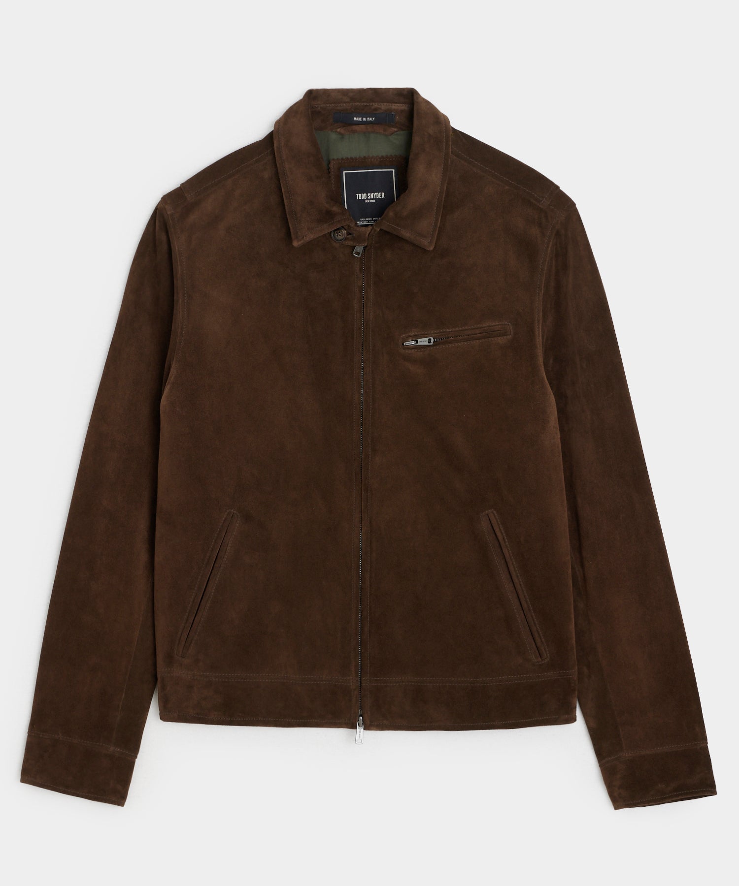 Italian Suede Dean Jacket