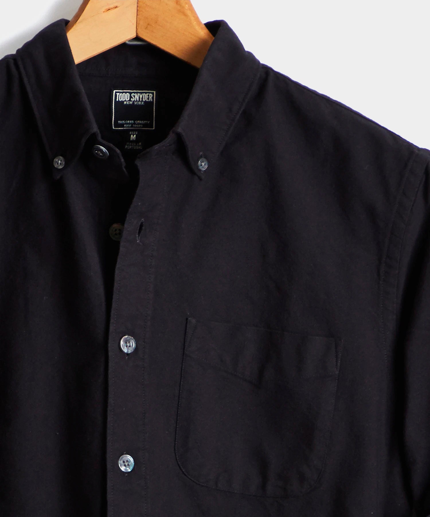 Japanese Selvedge Oxford Button-Down Collar Shirt