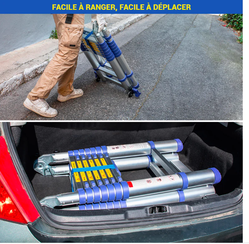 chelle T��lescopique Portable et Pliante 5-8M