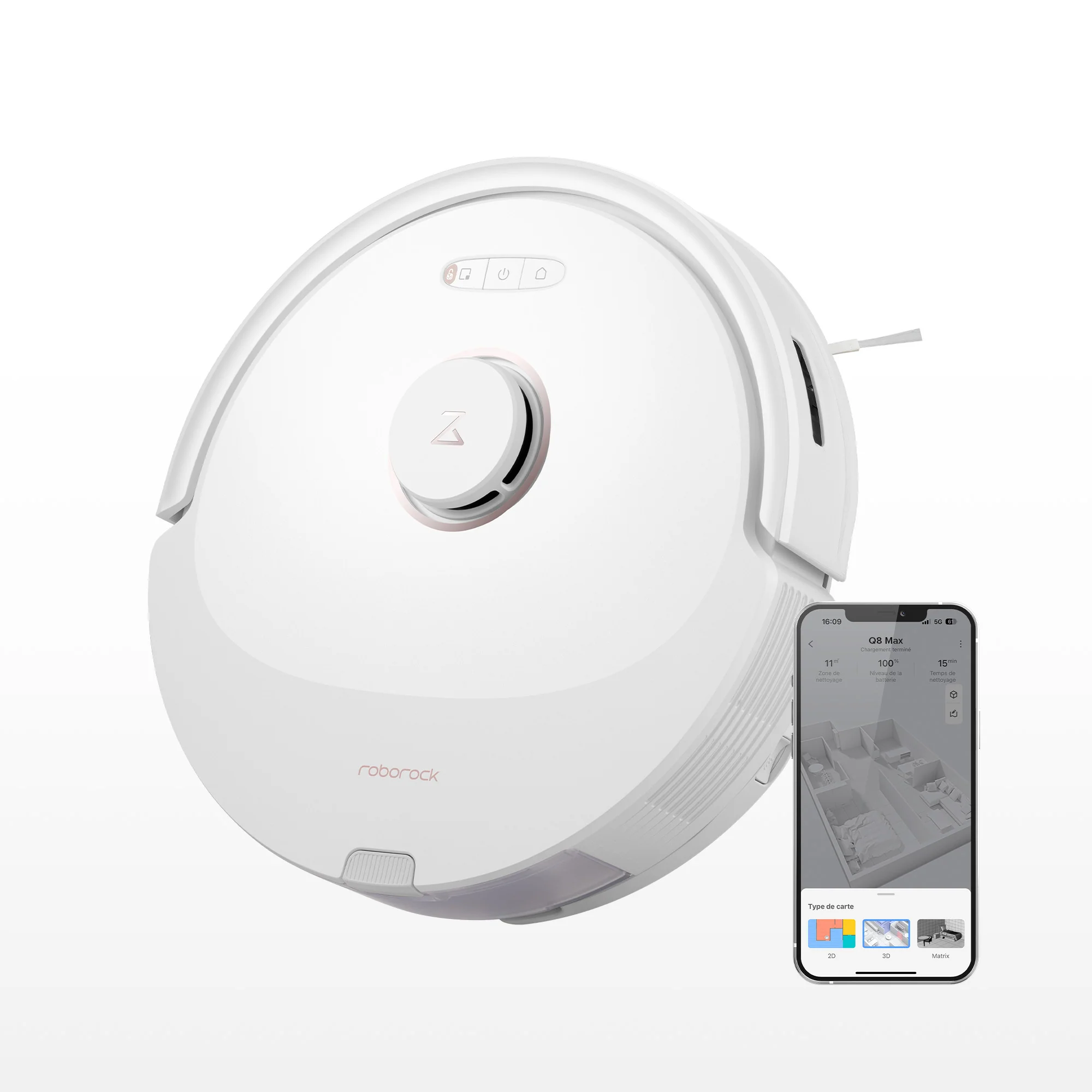 Roborock Q8 Max robot aspirateur