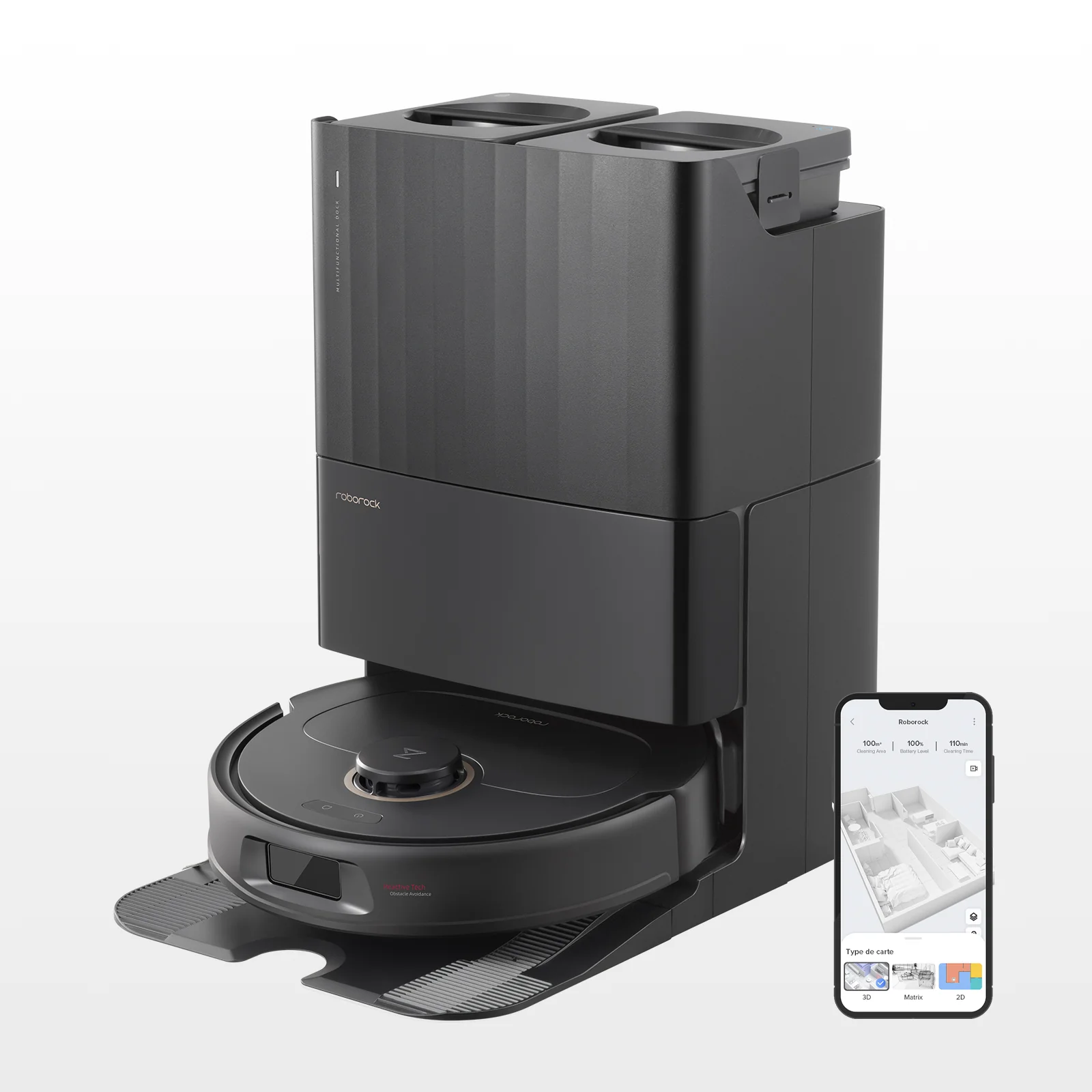 Roborock Qrevo Pro Noir-Échanger avec