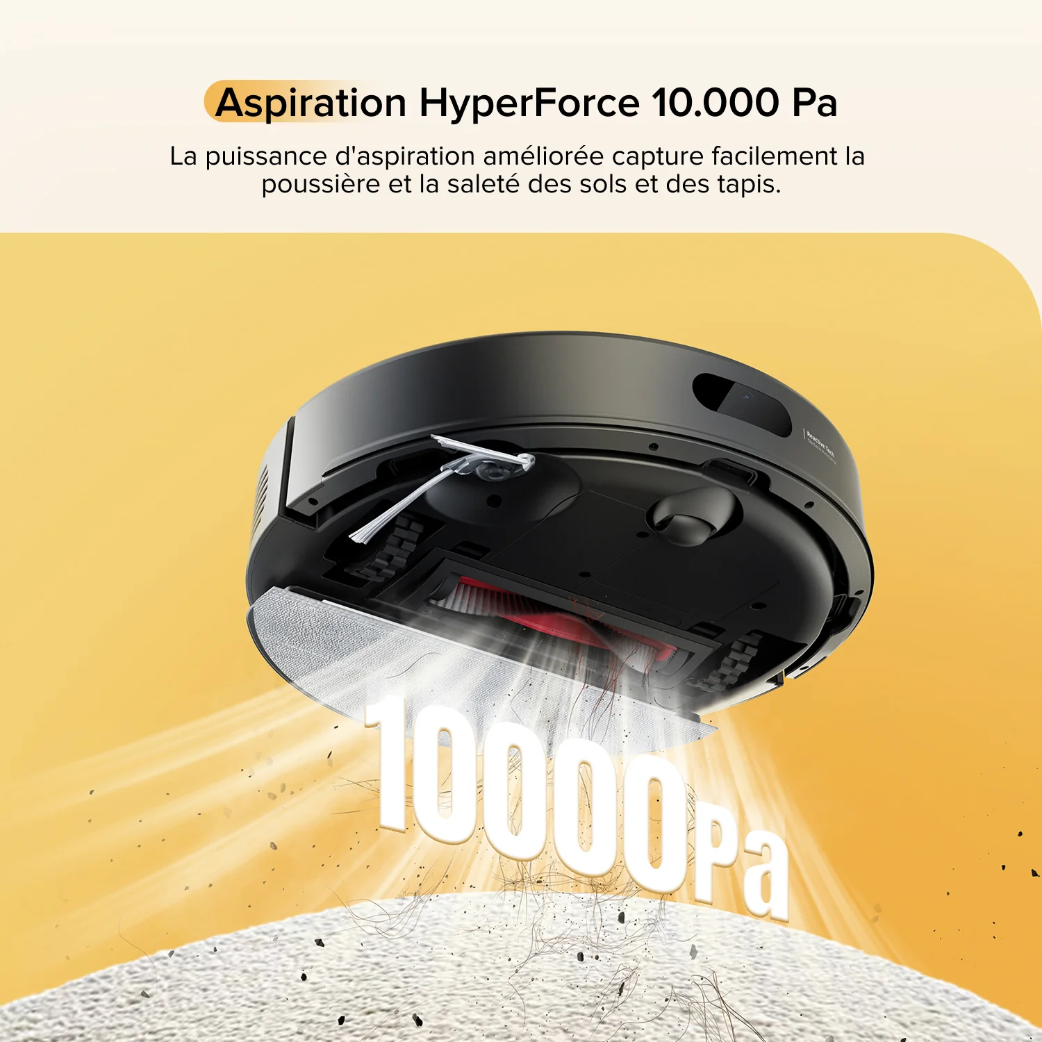 Roborock Q7 M5 robot aspirateur avec aspiration de 10 000 Pa