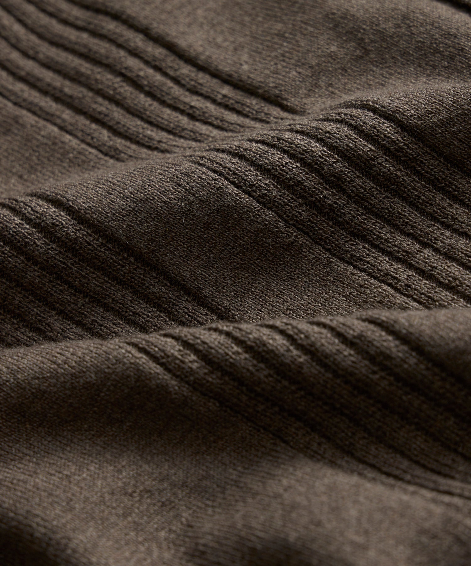 Cropped Silk-Cotton Tipped Full-Placket Sweater Polo