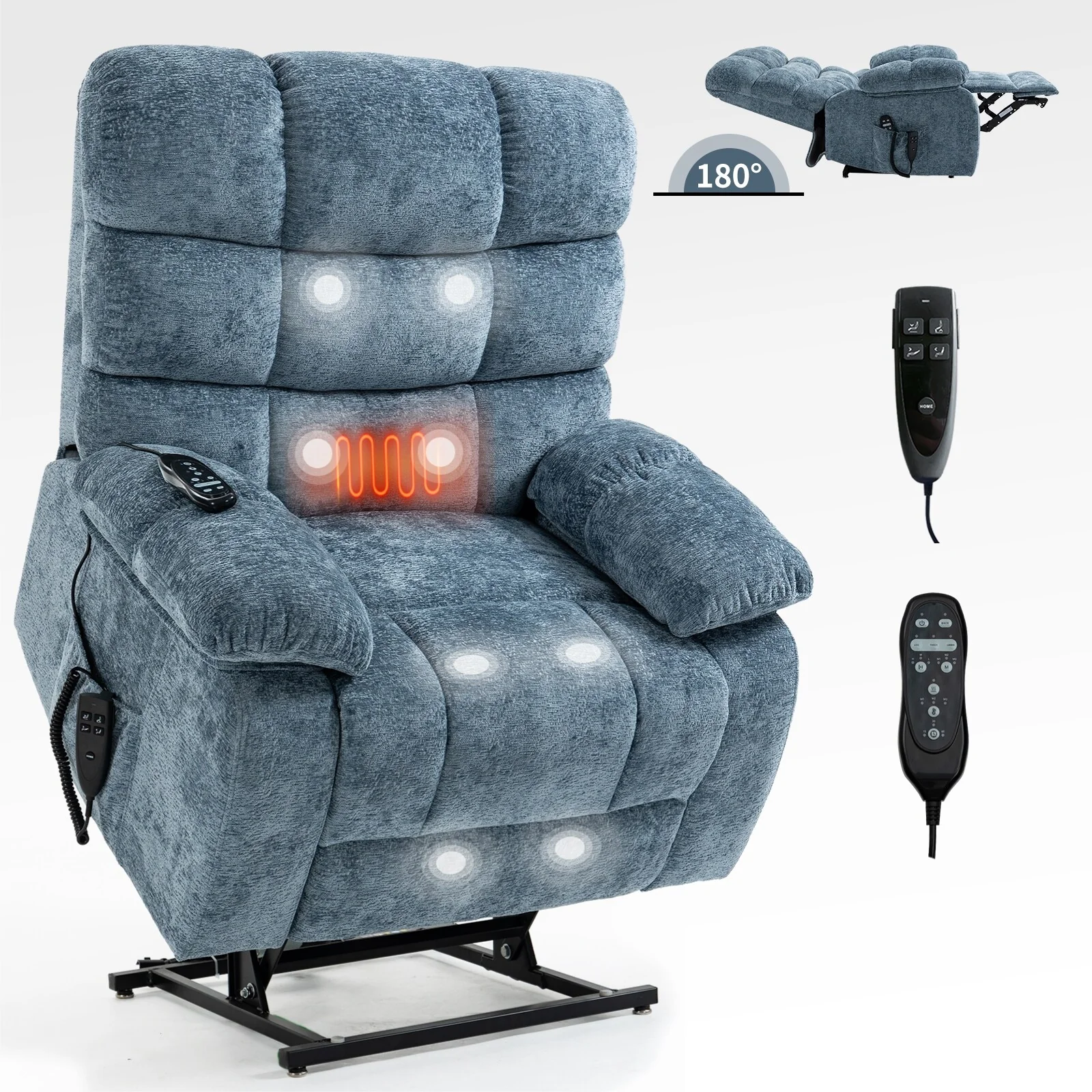 Lift Recliner Chair Heat Massage