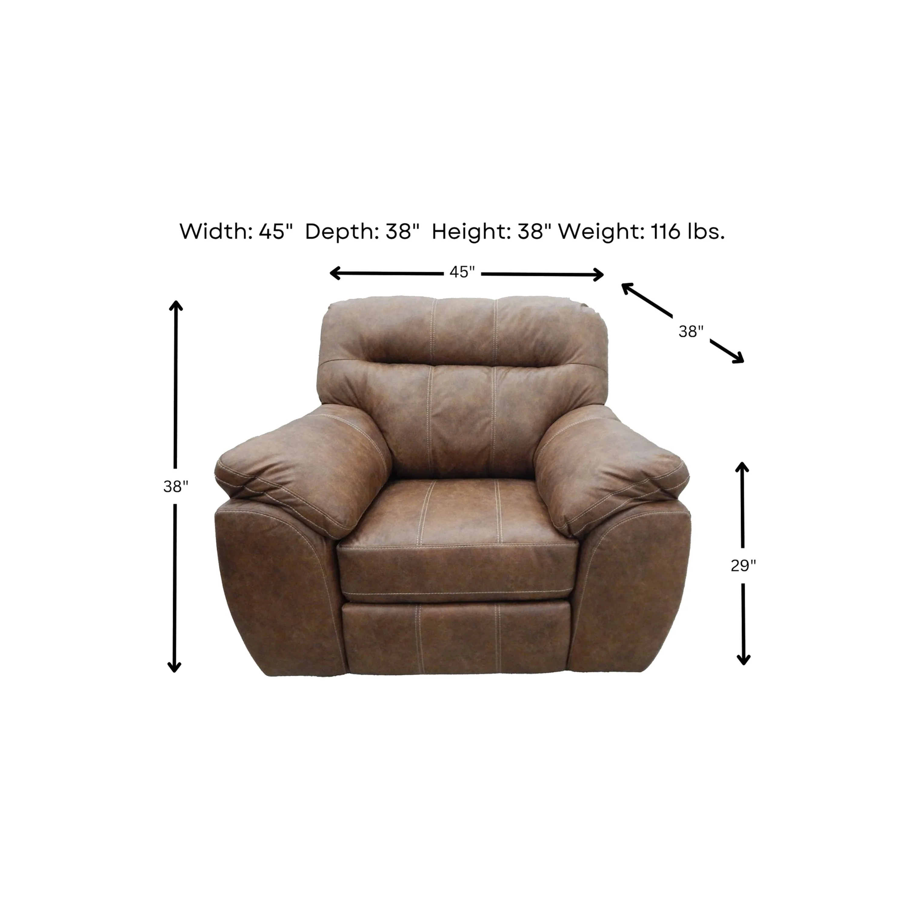 Woodhaven Furniture Timberline Rocking Recliner