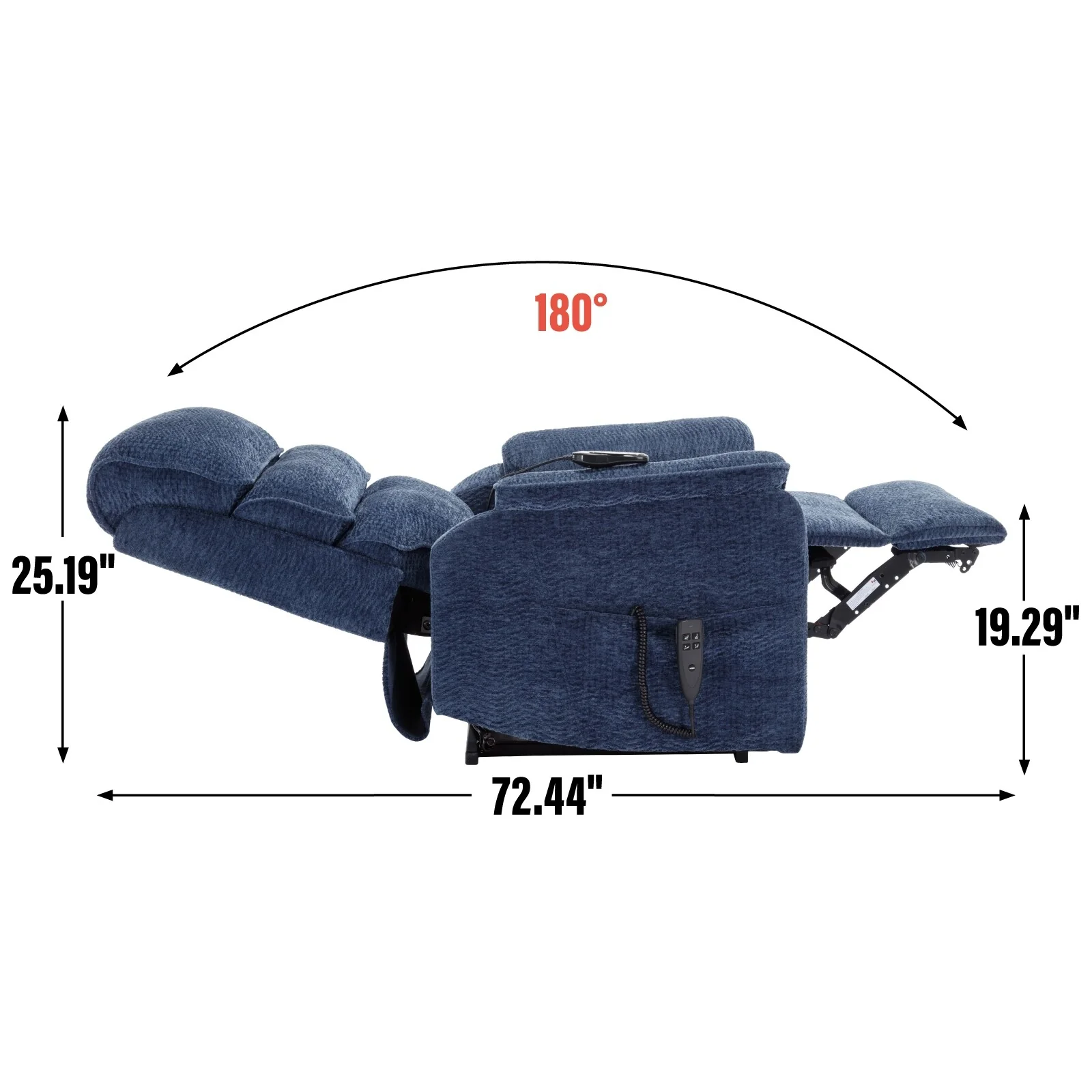 Power Lift Recliner Chair with Power-Remote