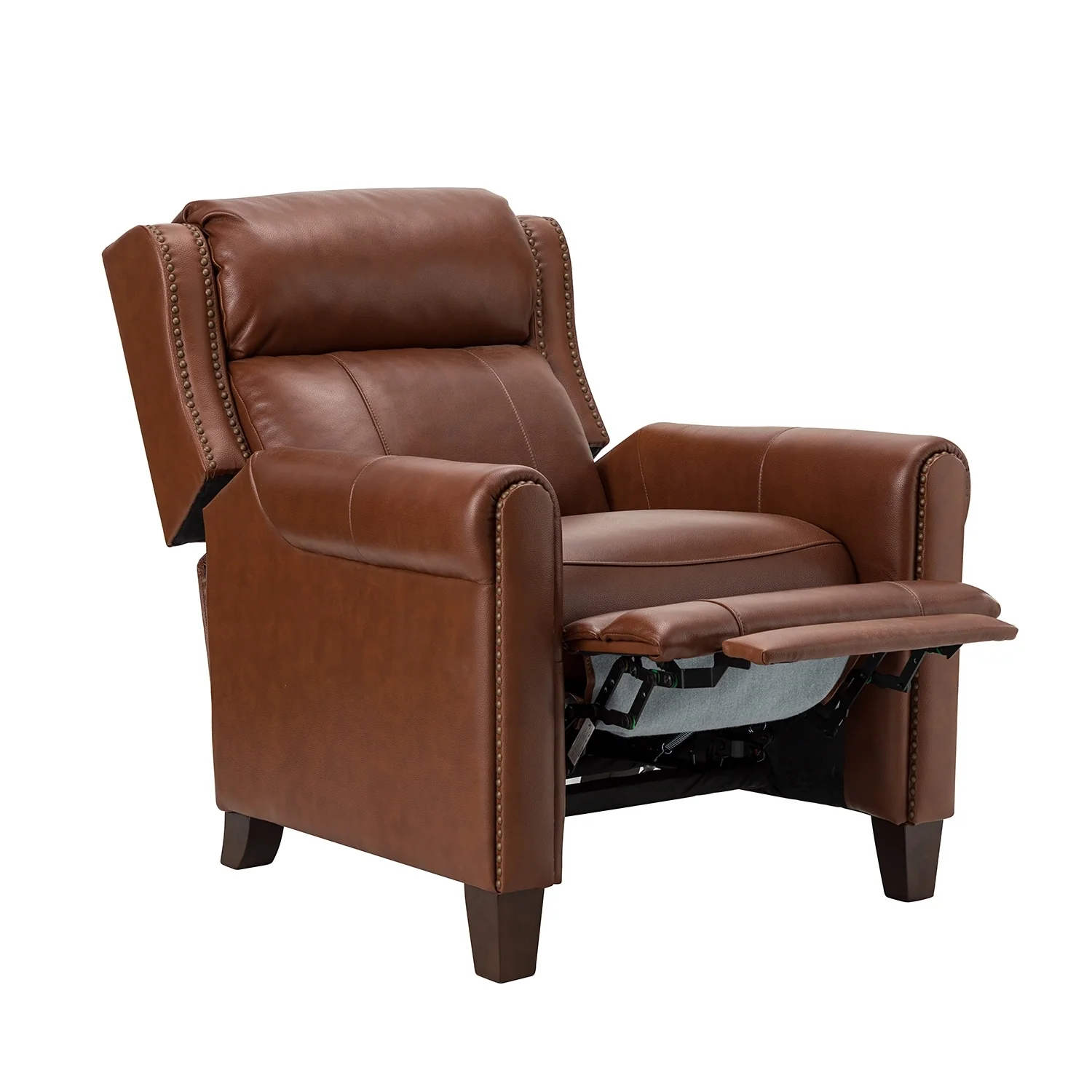 Felisa 32.48 Wide Genuine Leather Manual Recliner