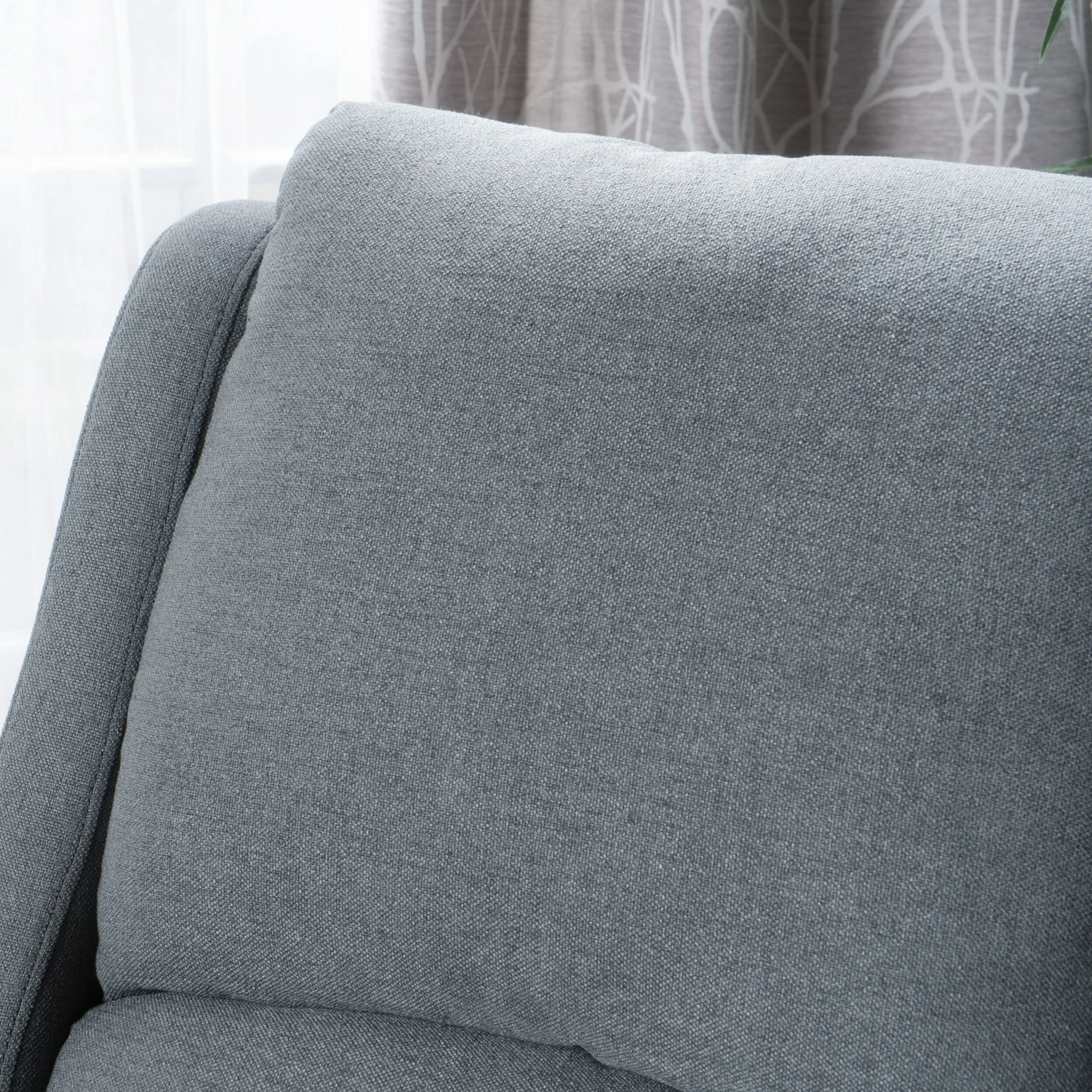 Haddan Fabric Recliner Club Chair by Christopher Knight Home