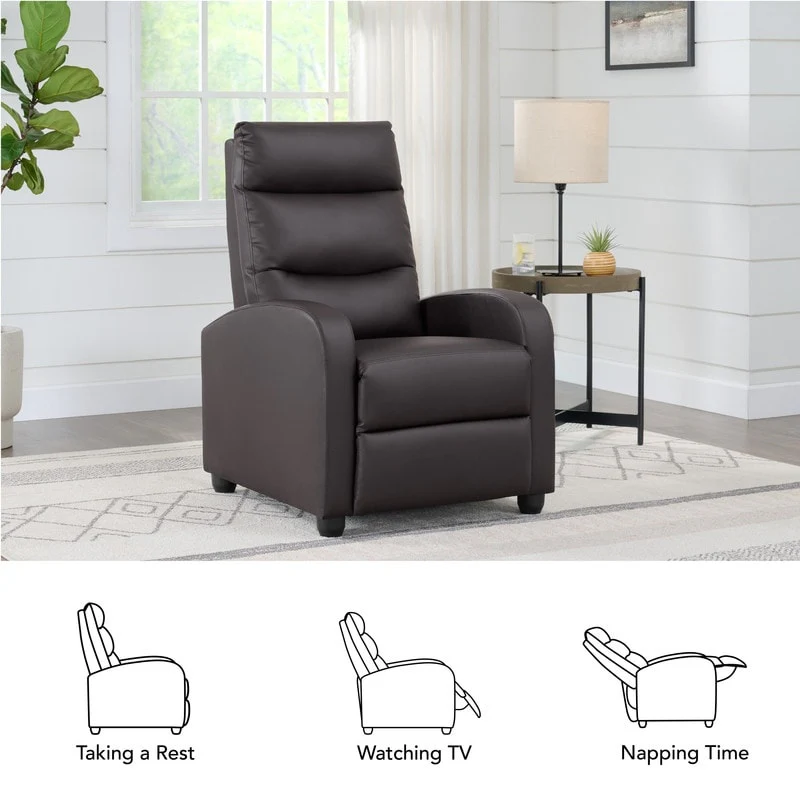 Olivia Push Back Recliner Armchair