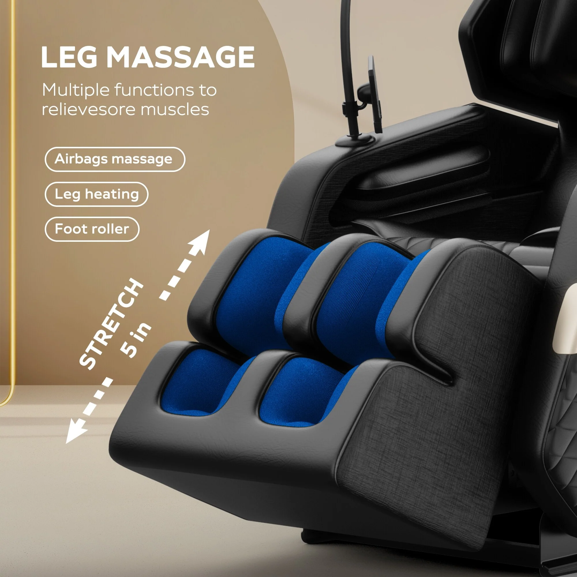 Massage Chair Recliner with Zero Gravity