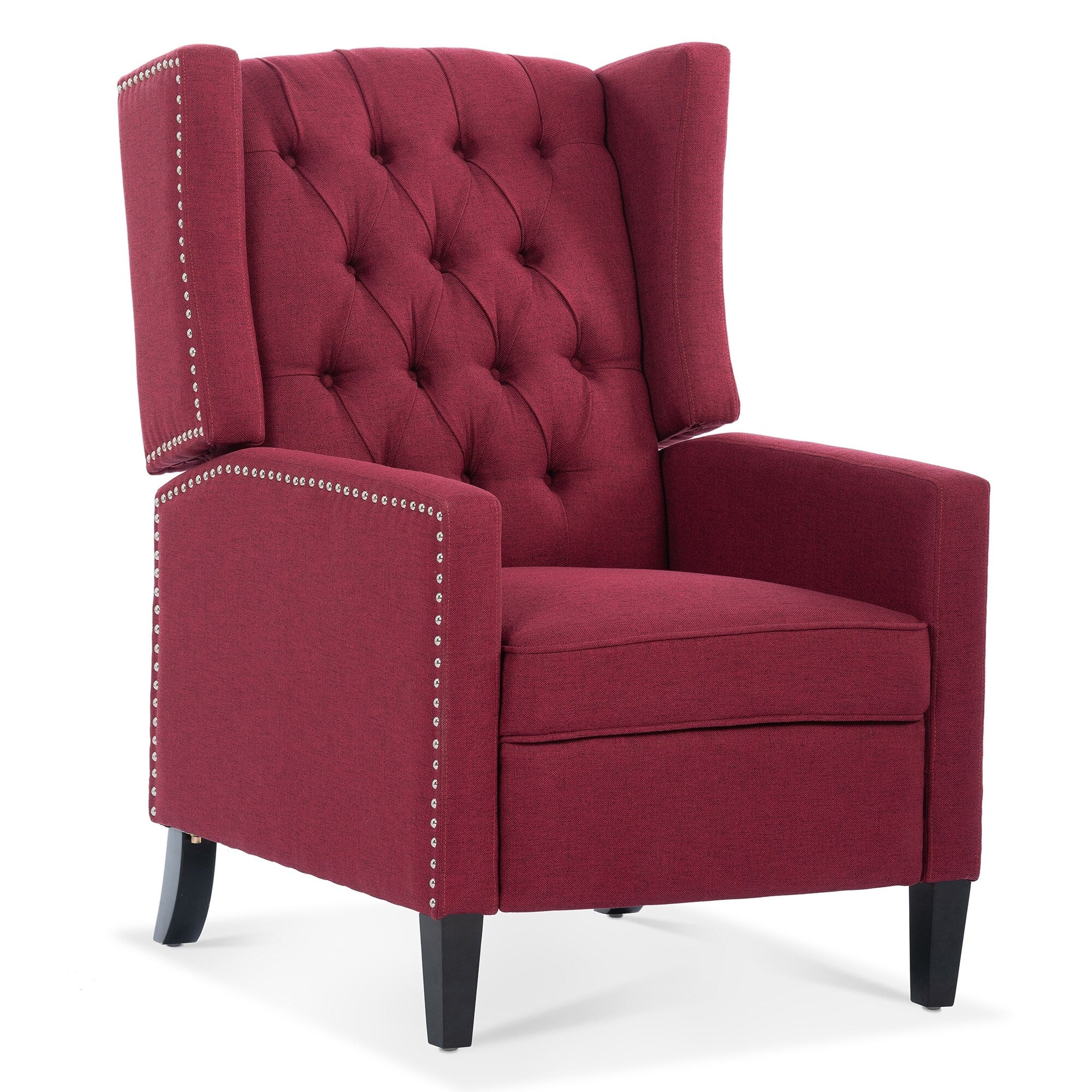 Wide Manual Wing Chair Recliner - 34.45 x 27.16 x 40.55