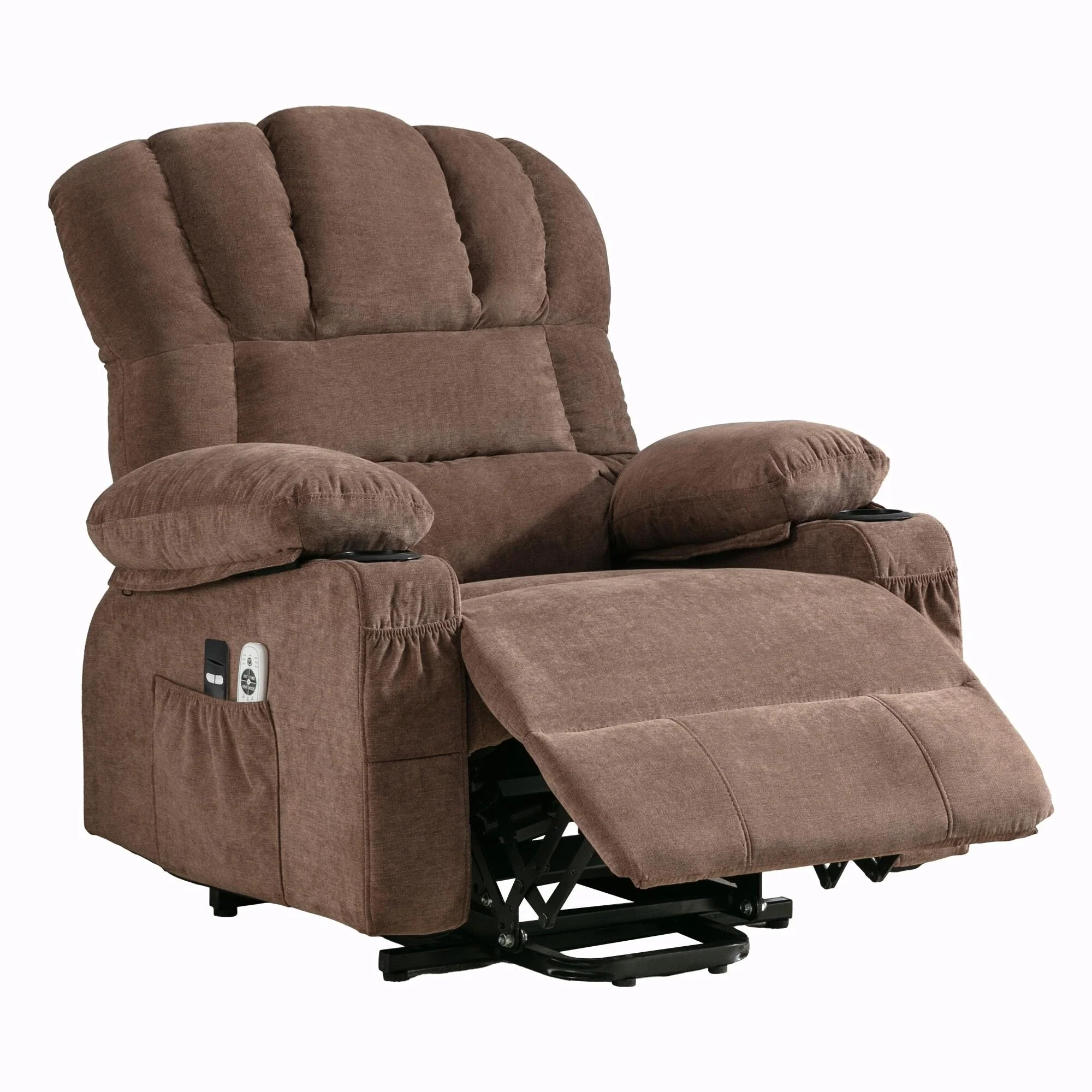 Power Electric Massage Lift Lounge Chair with Heating, Vibration Functions and USB