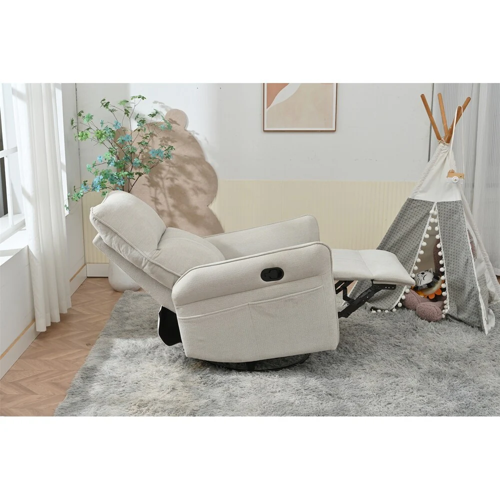 360�� Swivel Rocker Recliner Chair