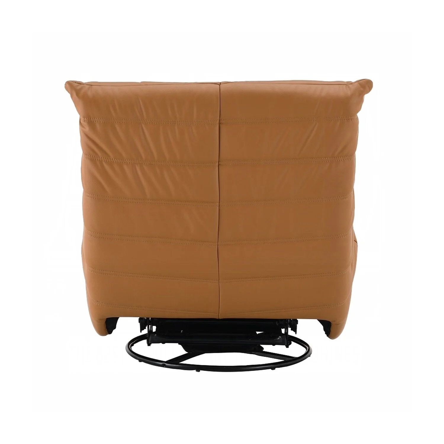 Chenille Upholstered Manual Recliner with Swivel