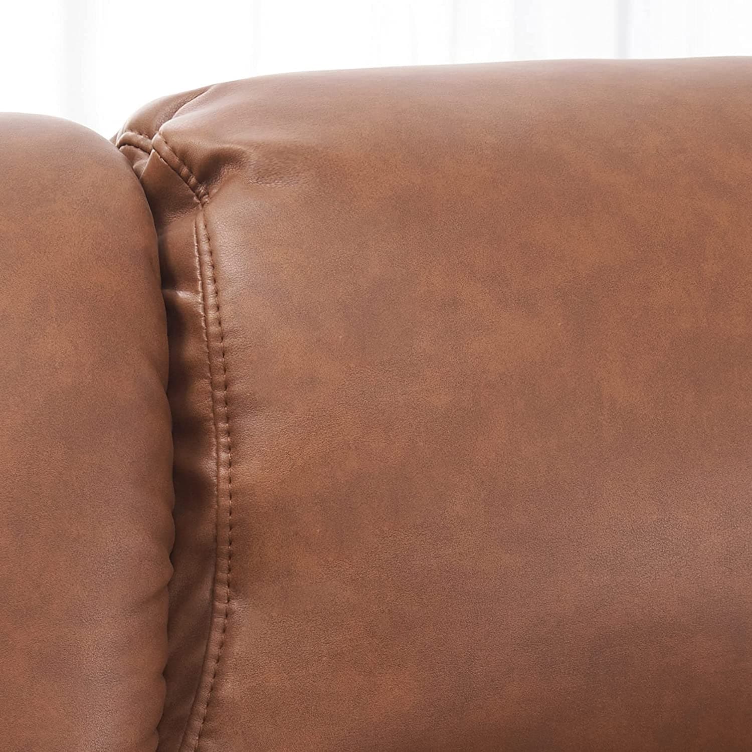 MCombo Swivel Recliners with Ottoman, Vibration Massage TV Chairs with Side Pocket