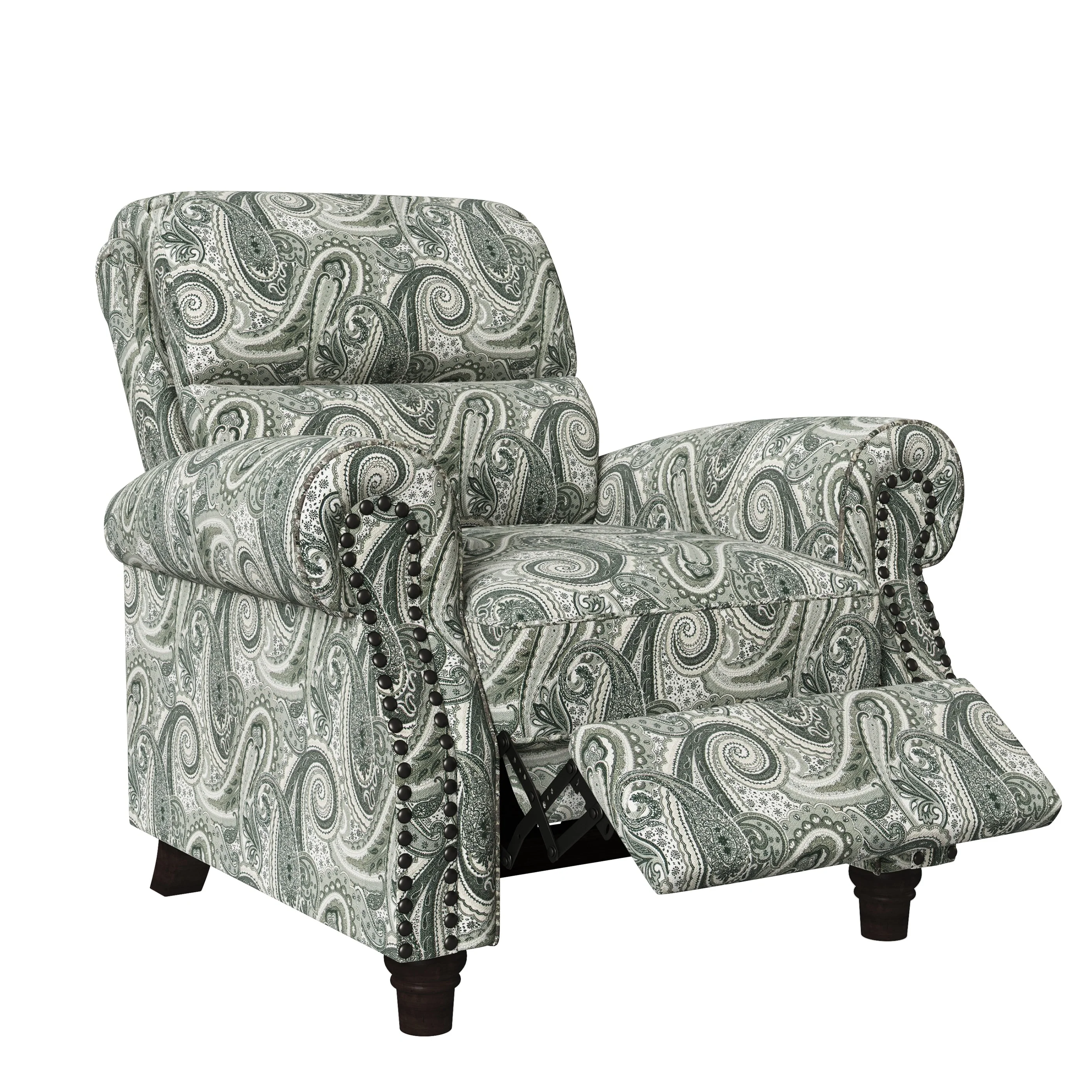 Copper Grove Jessie ProLounger Paisley Push Back Recliner Chair