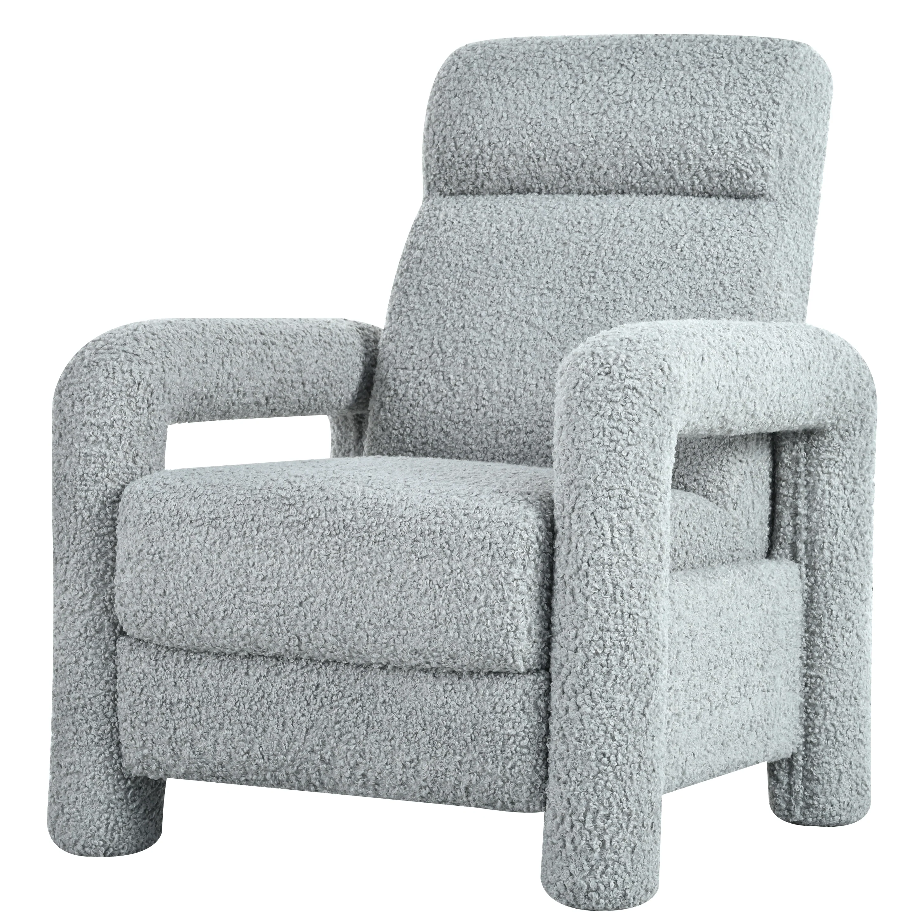 31.25 Push Back Recliner Armchair Upholstered
