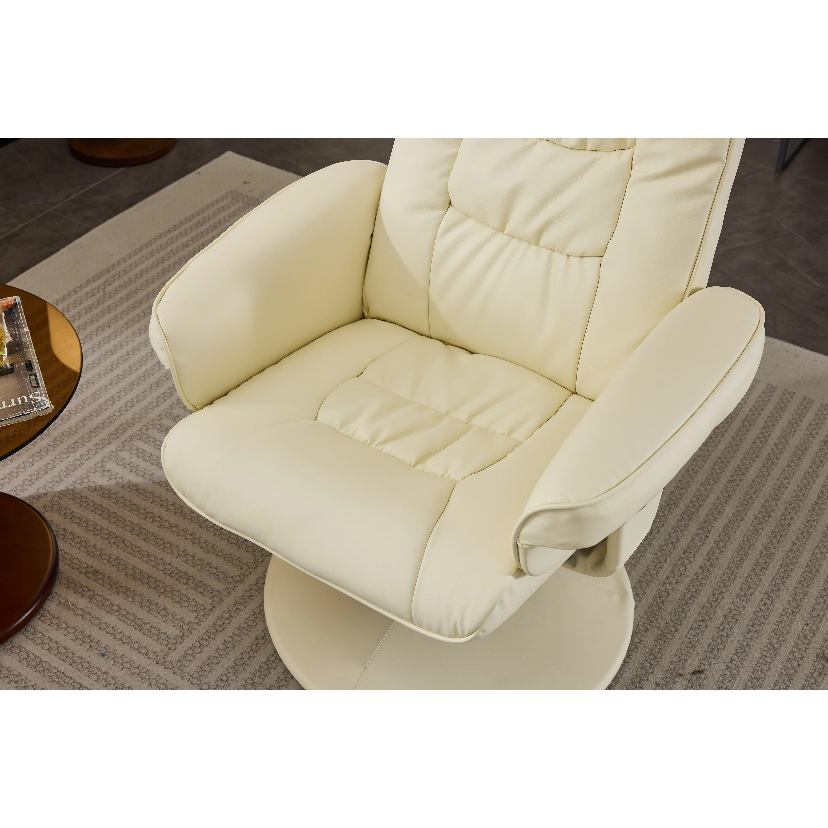 Recliner Chair with Ottoman