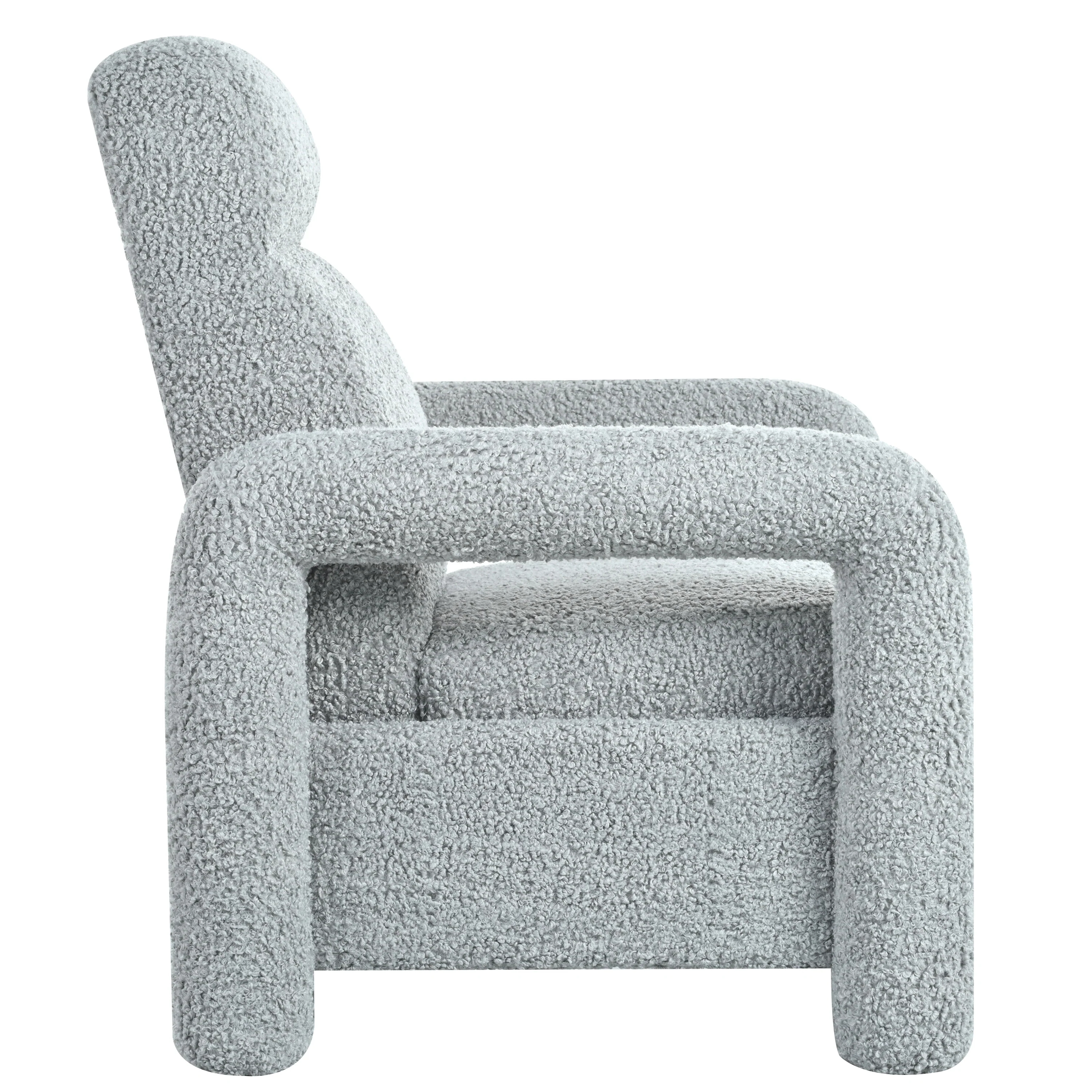 31.25 Push Back Recliner Armchair Upholstered