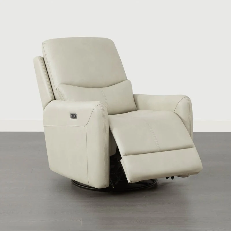 Adalyn Power Swivel Glider Recliner with Lumbar Pillow