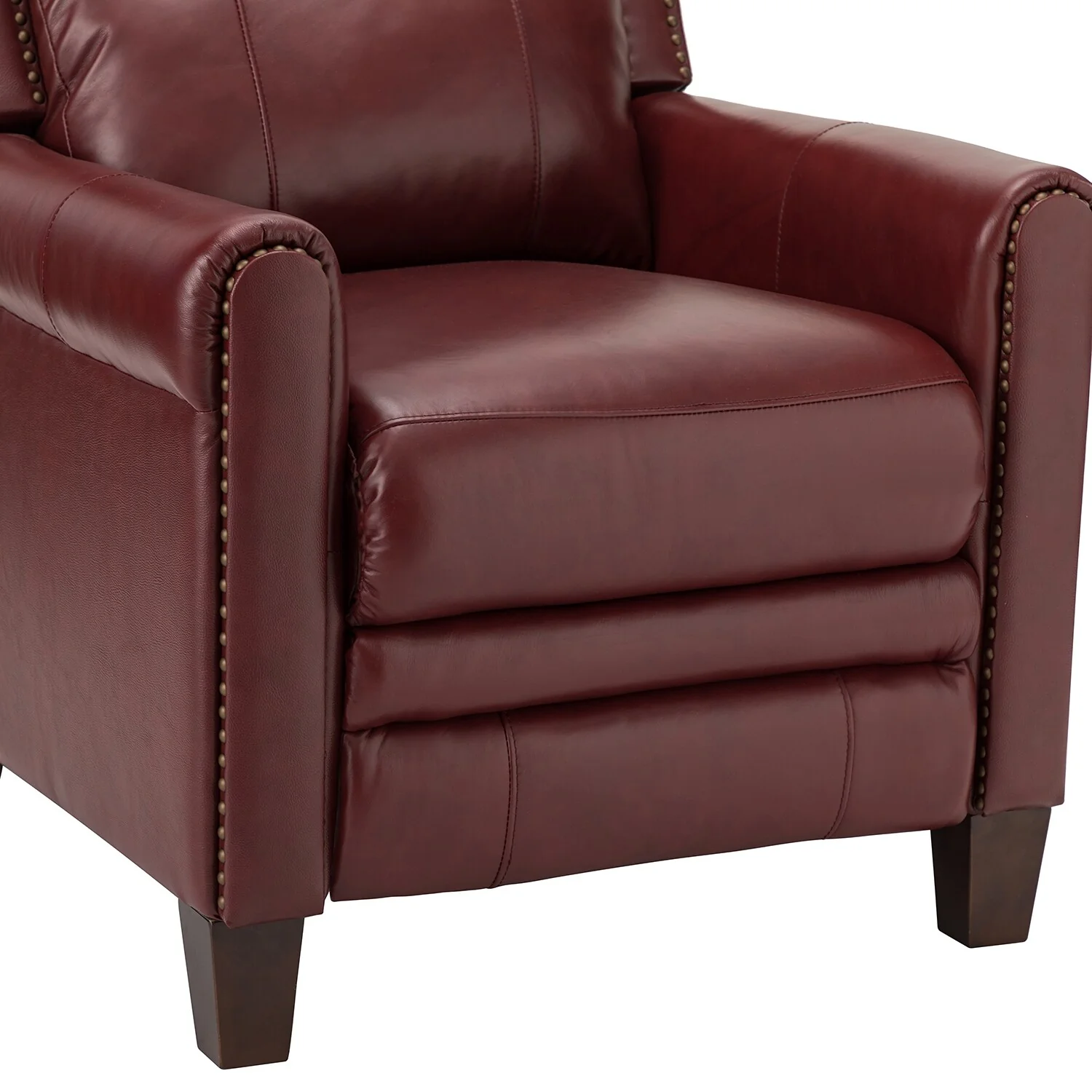 Felisa 32.48 Wide Genuine Leather Manual Recliner