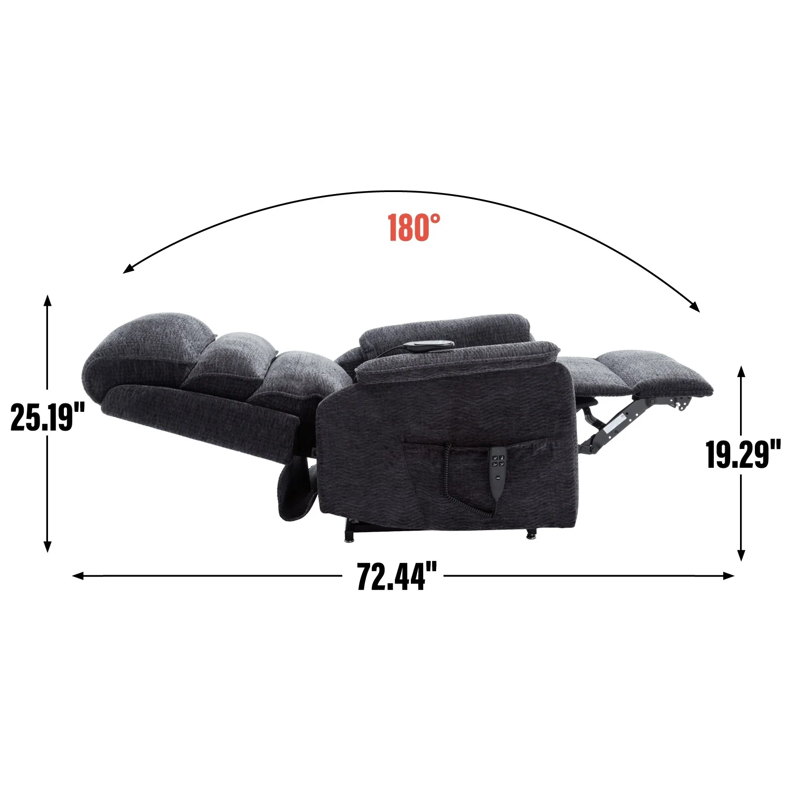 Power Lift Recliner Chair with Power-Remote