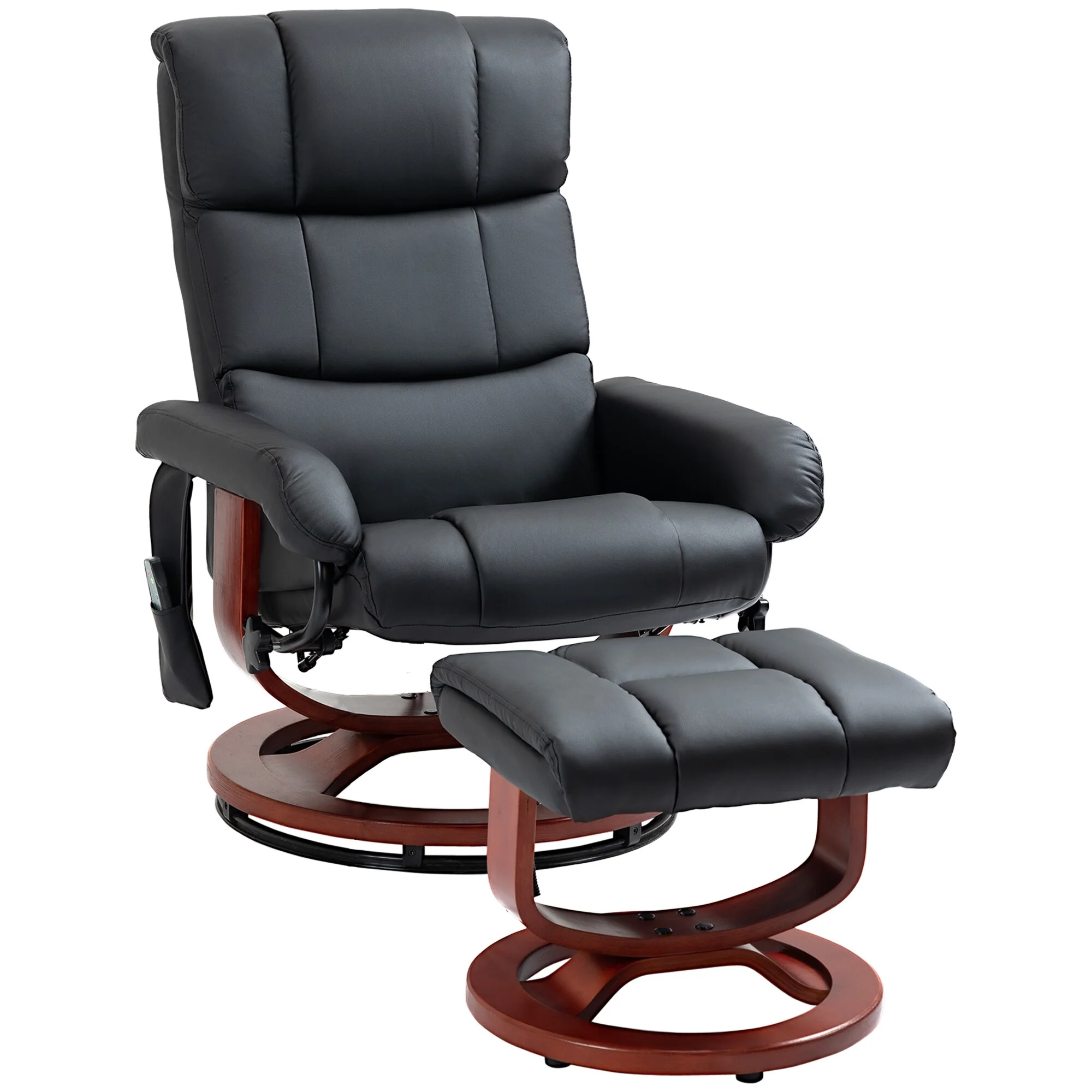 Massage Recliner Chair with Ottoman