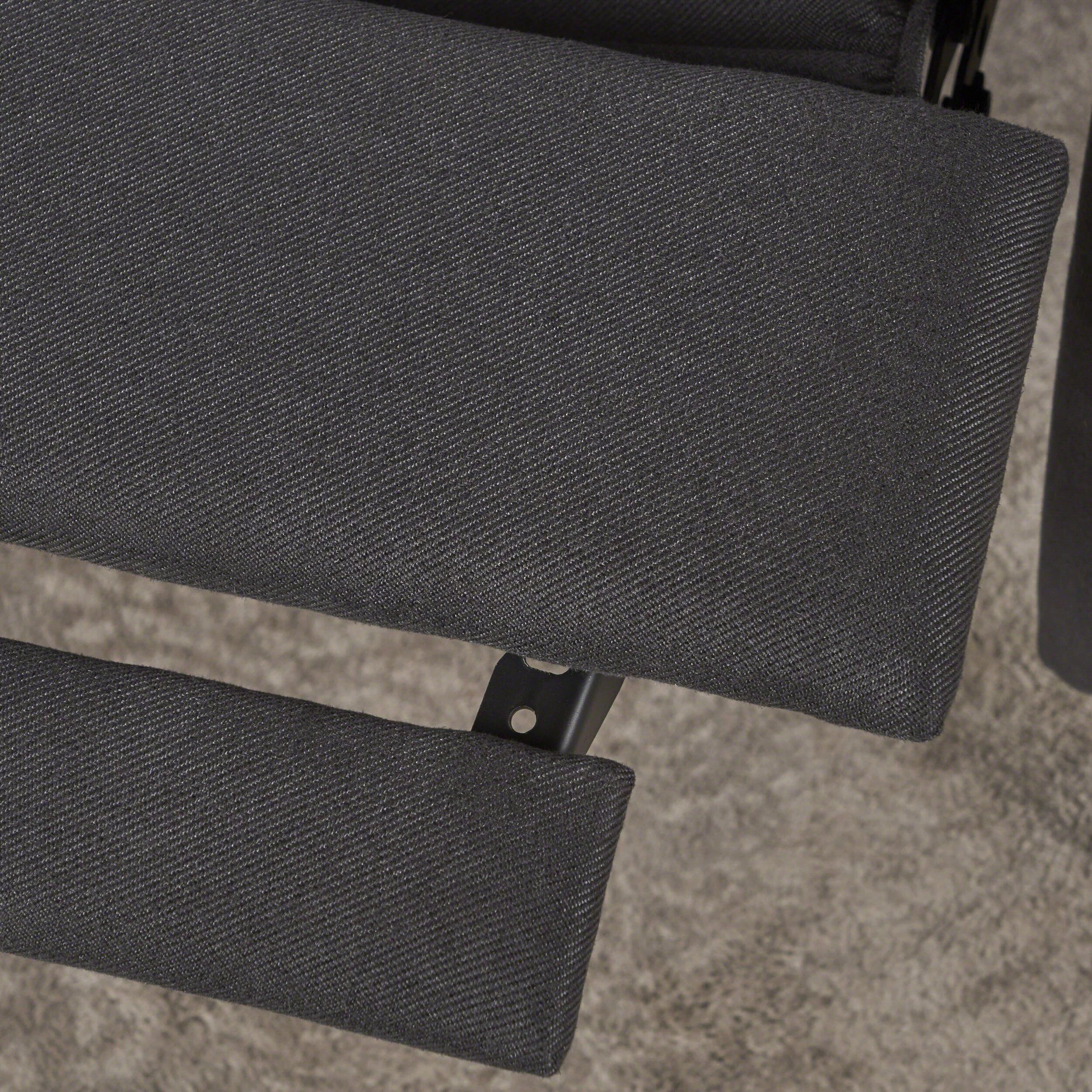 Cerelia Tufted Fabric Recliner by Christopher Knight Home