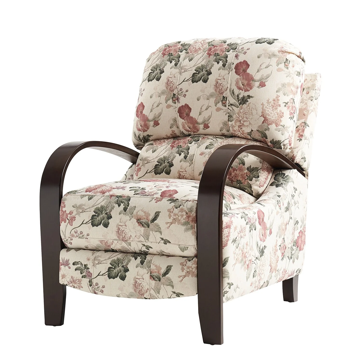 Rita Genuine Leather Manual Recliner by Hulala Home