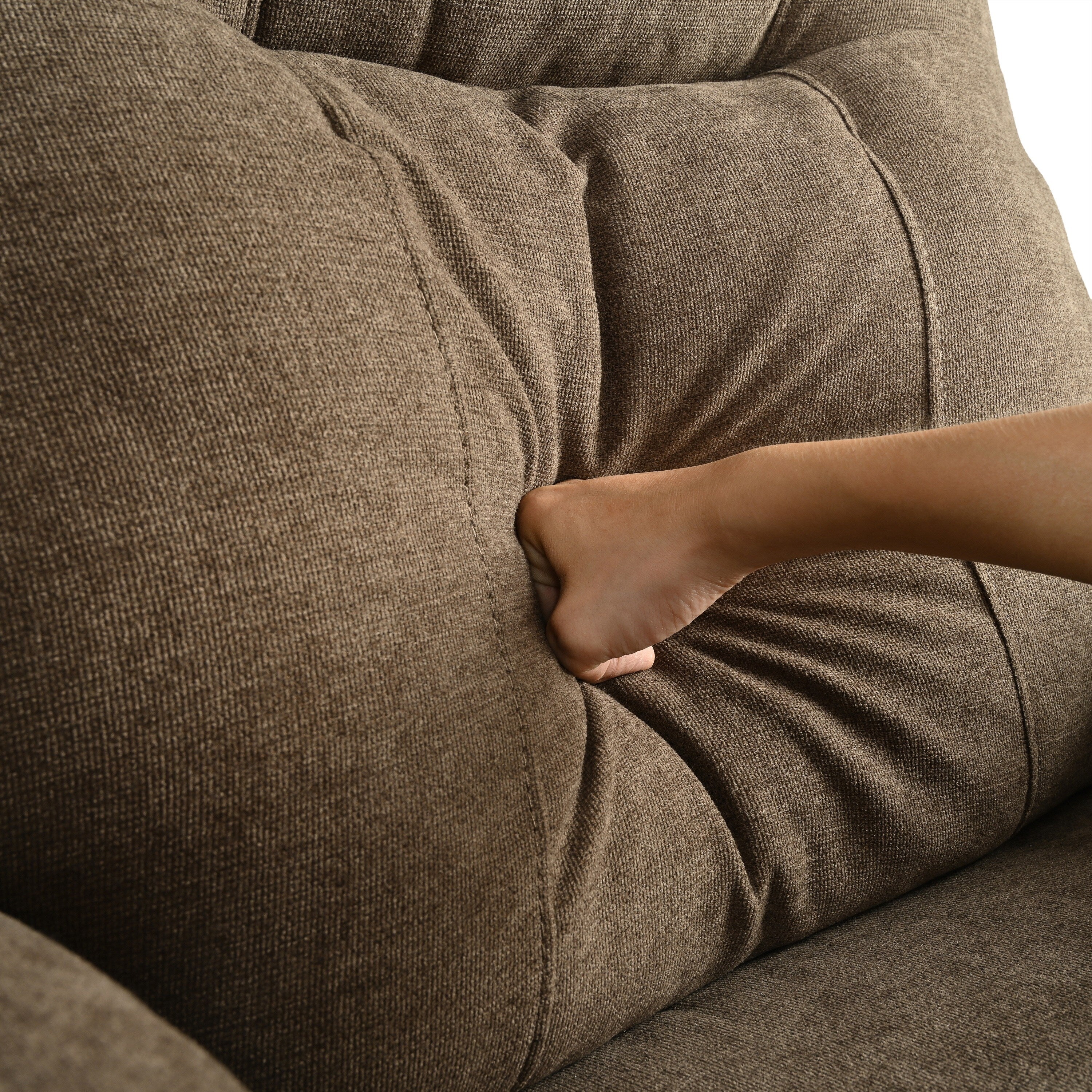 Black Manual Recliner with Massage, Heat, and Solid Wood Frame